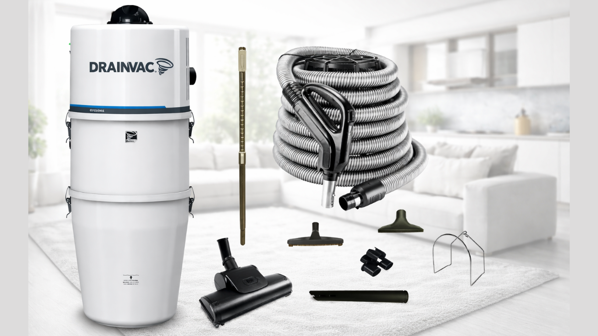 Best Drainvac Central Vacuum System and Power Units