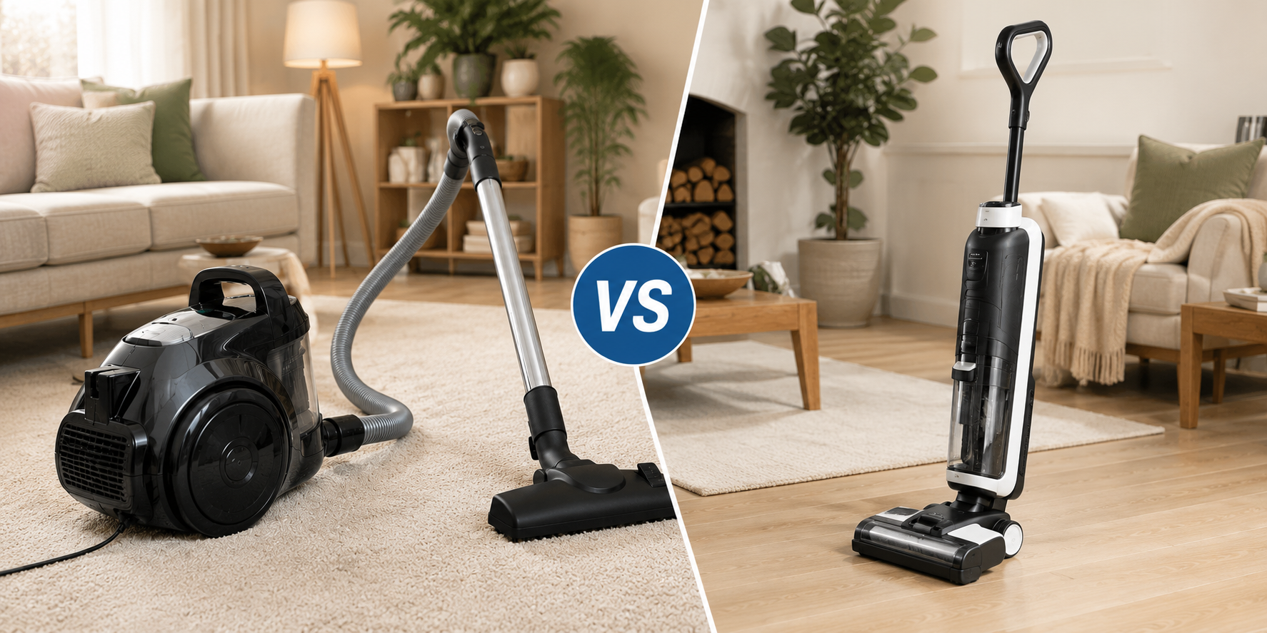 Canister vs Upright Vacuum