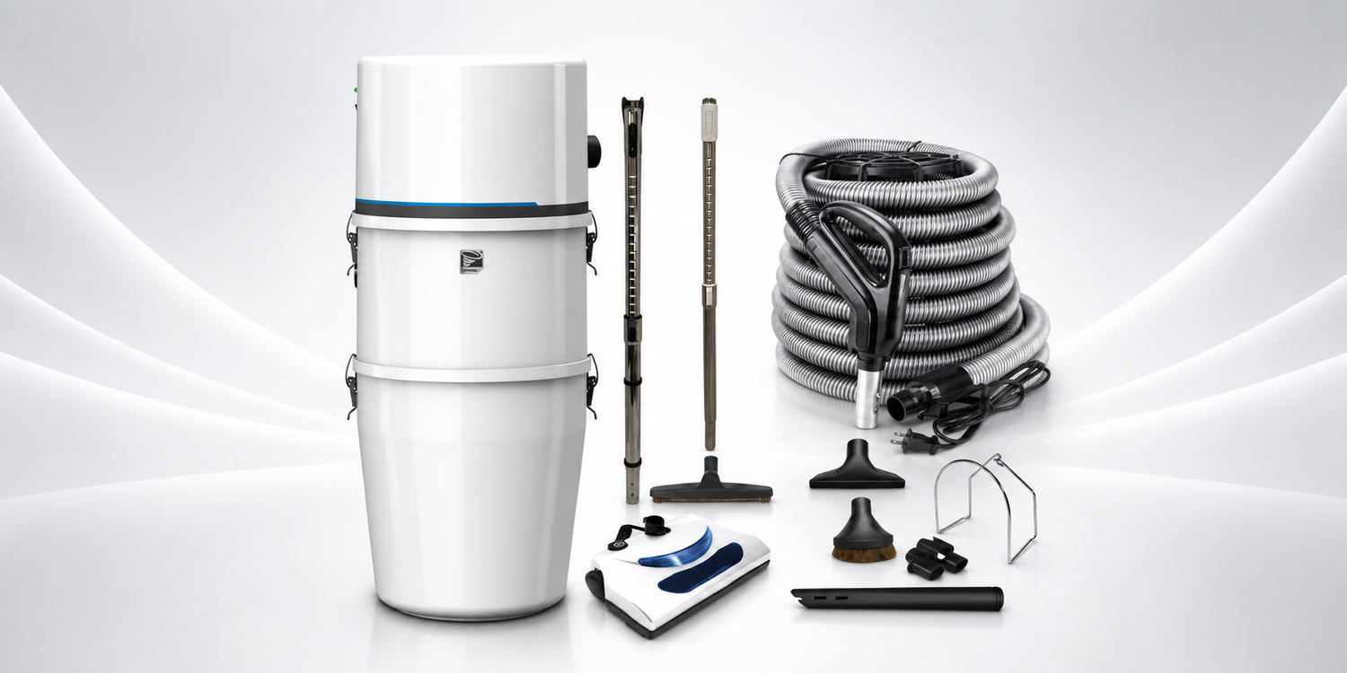Central Vacuum Cleaner System