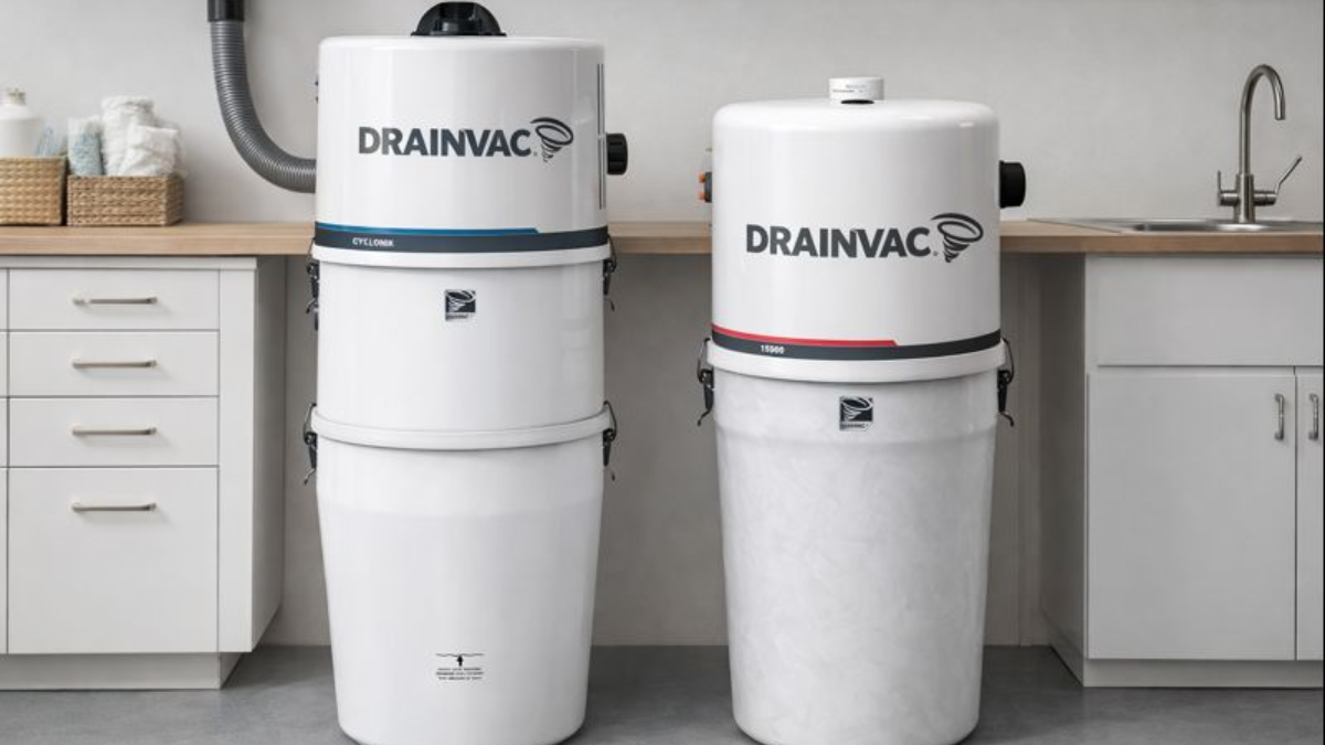 Drainvac Central Vacuums