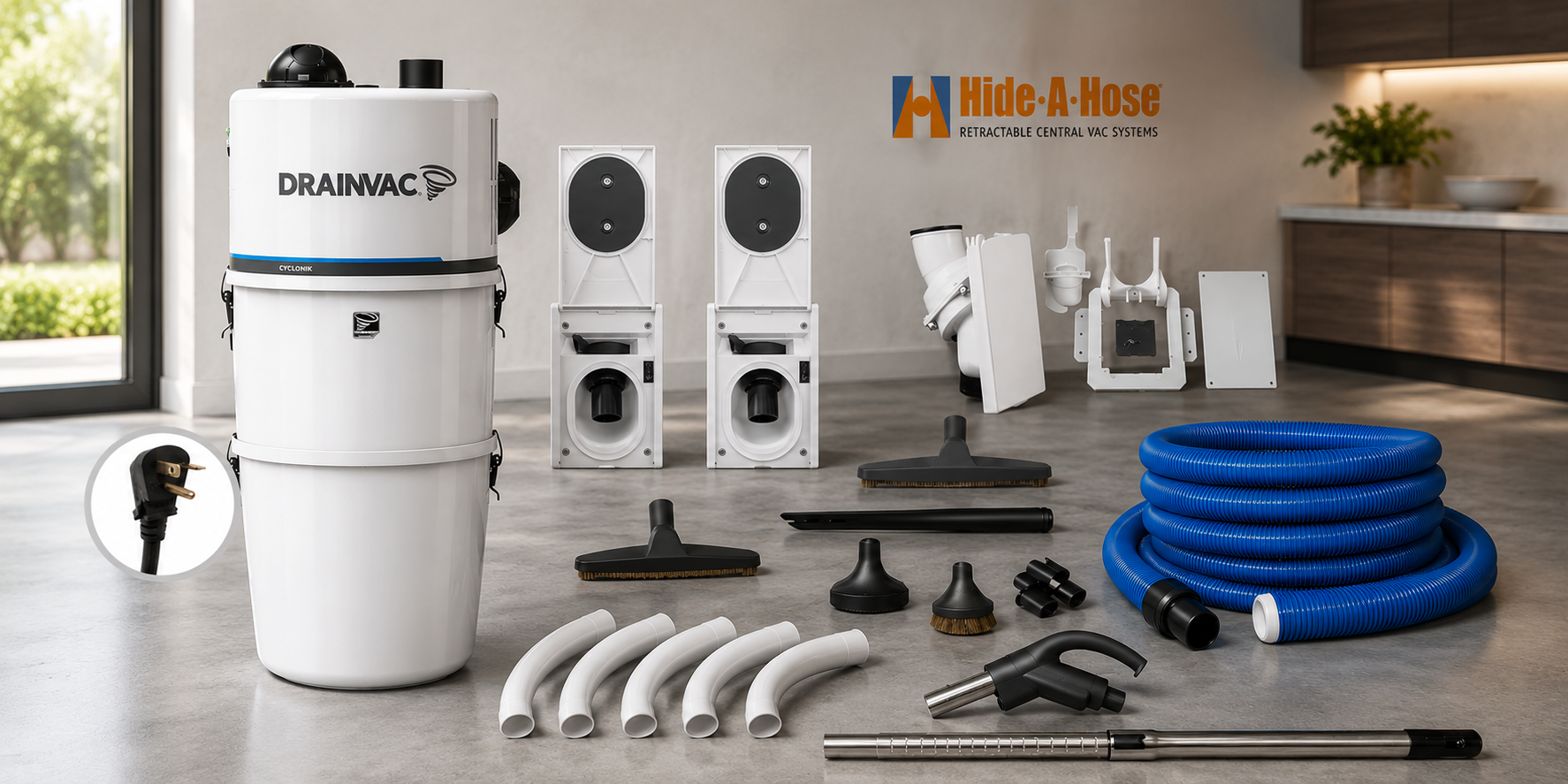 Hide A Hose Central Vac