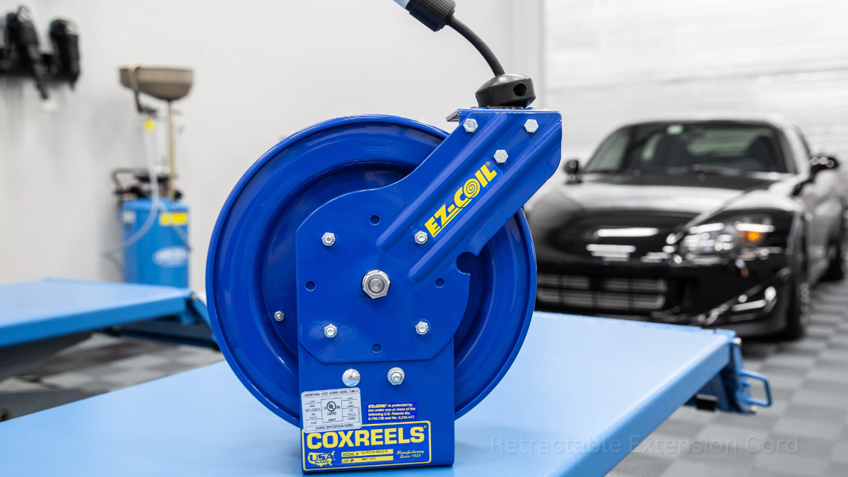 How Coxreels Retractable Extension Cord Combines Power, Safety, and Convenience