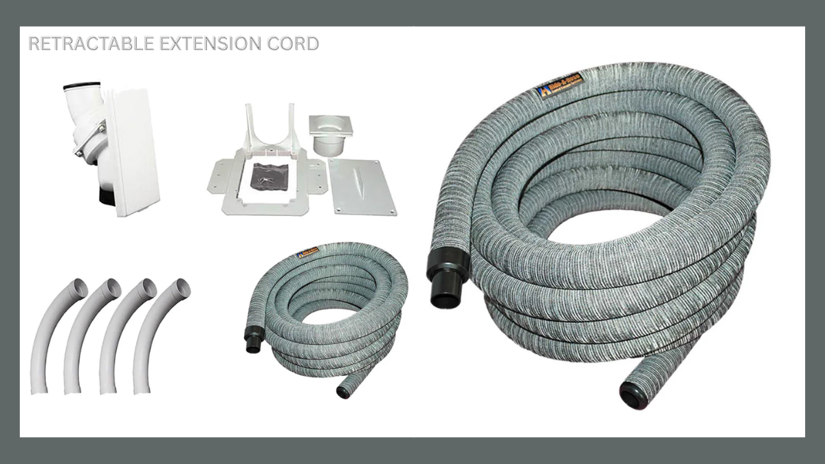 Retractable Extension Cord vs. Hide-A-Hose Central Vacuum: Which Is Better for Managing Household Cords and Hoses?