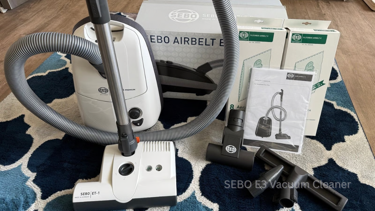 Unboxing and First Impressions of the SEBO E3 Vacuum