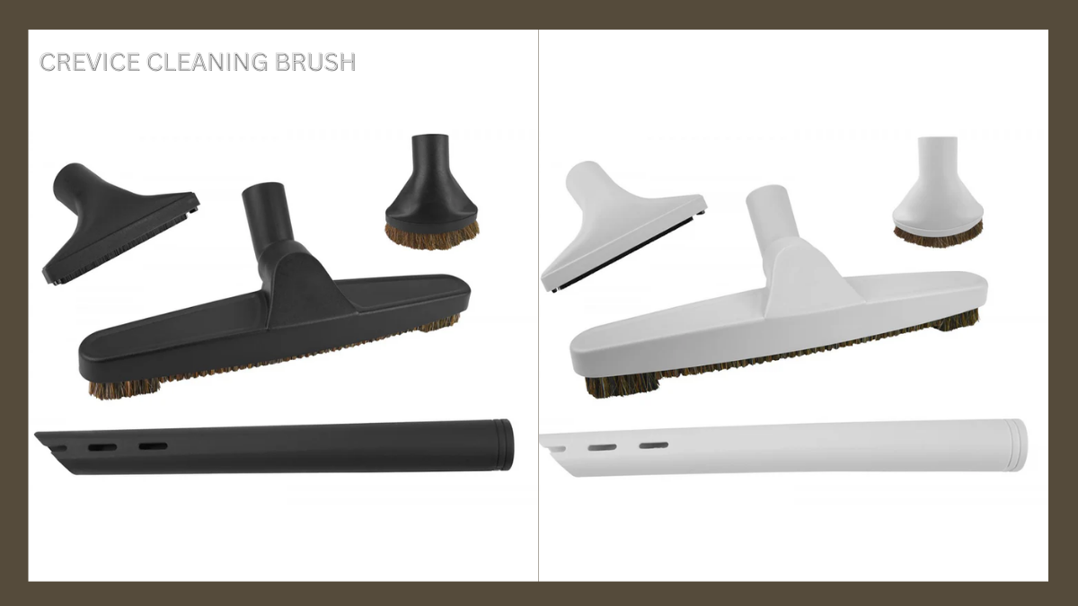 How a Crevice Cleaning Brush in the Central Vacuum Brush Kit Helps Reach Tight Spaces