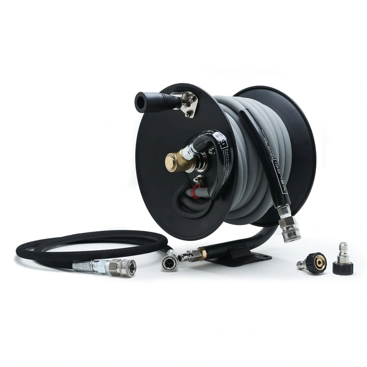 MTM Hydro Premium KobraJet Hose Reel Kit 50' - No Mark Grey