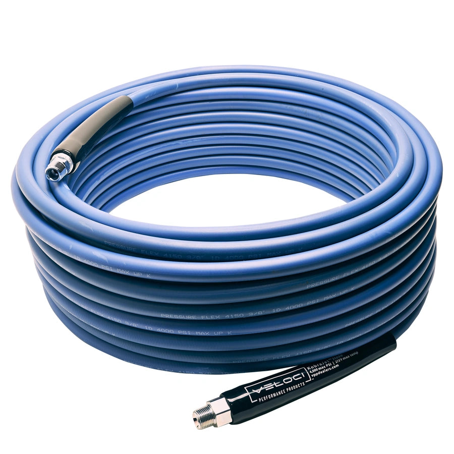 MTM Hydro KobraJet Non Marking Smooth Blue Hose 4,000 PSI - 100 Feet