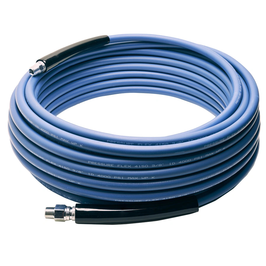 MTM Hydro KobraJet Non Marking Smooth Blue Hose 4,000 PSI - 75 Feet