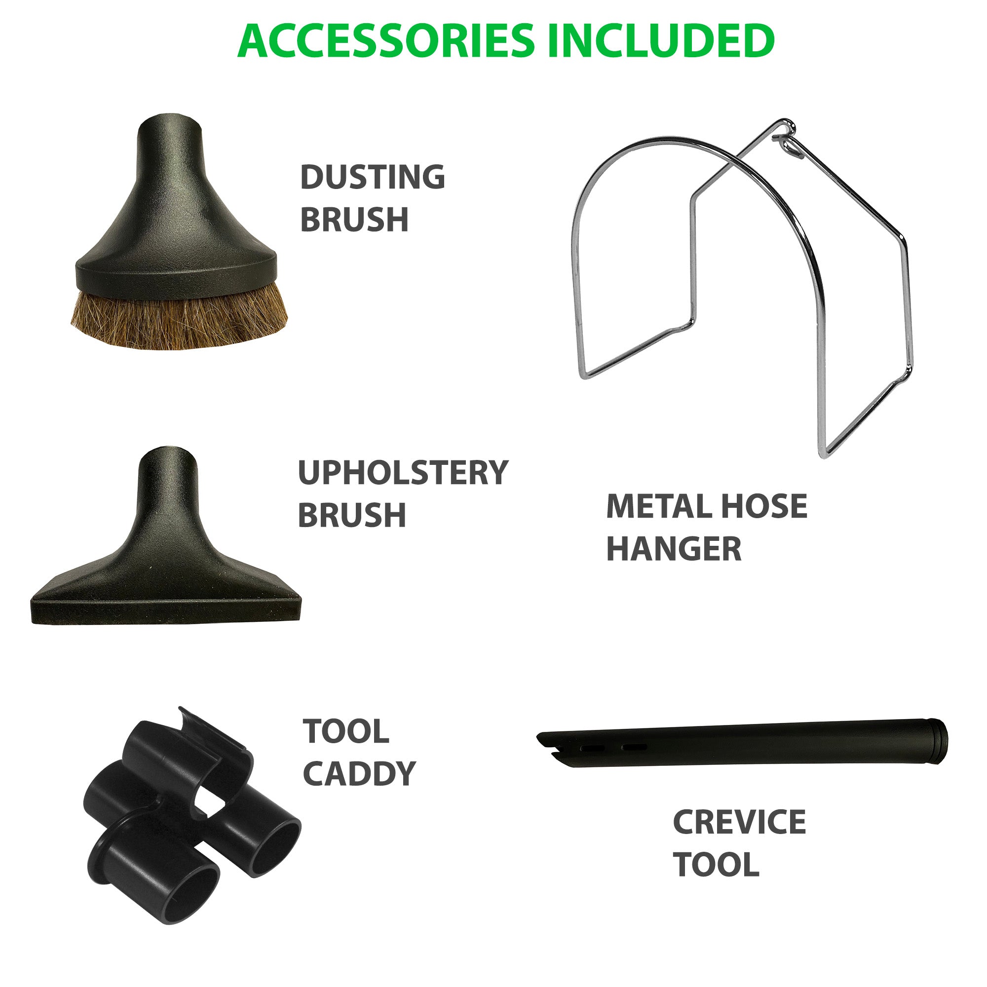 VPC Central Vacuum Accessory Kit - Accessories Included