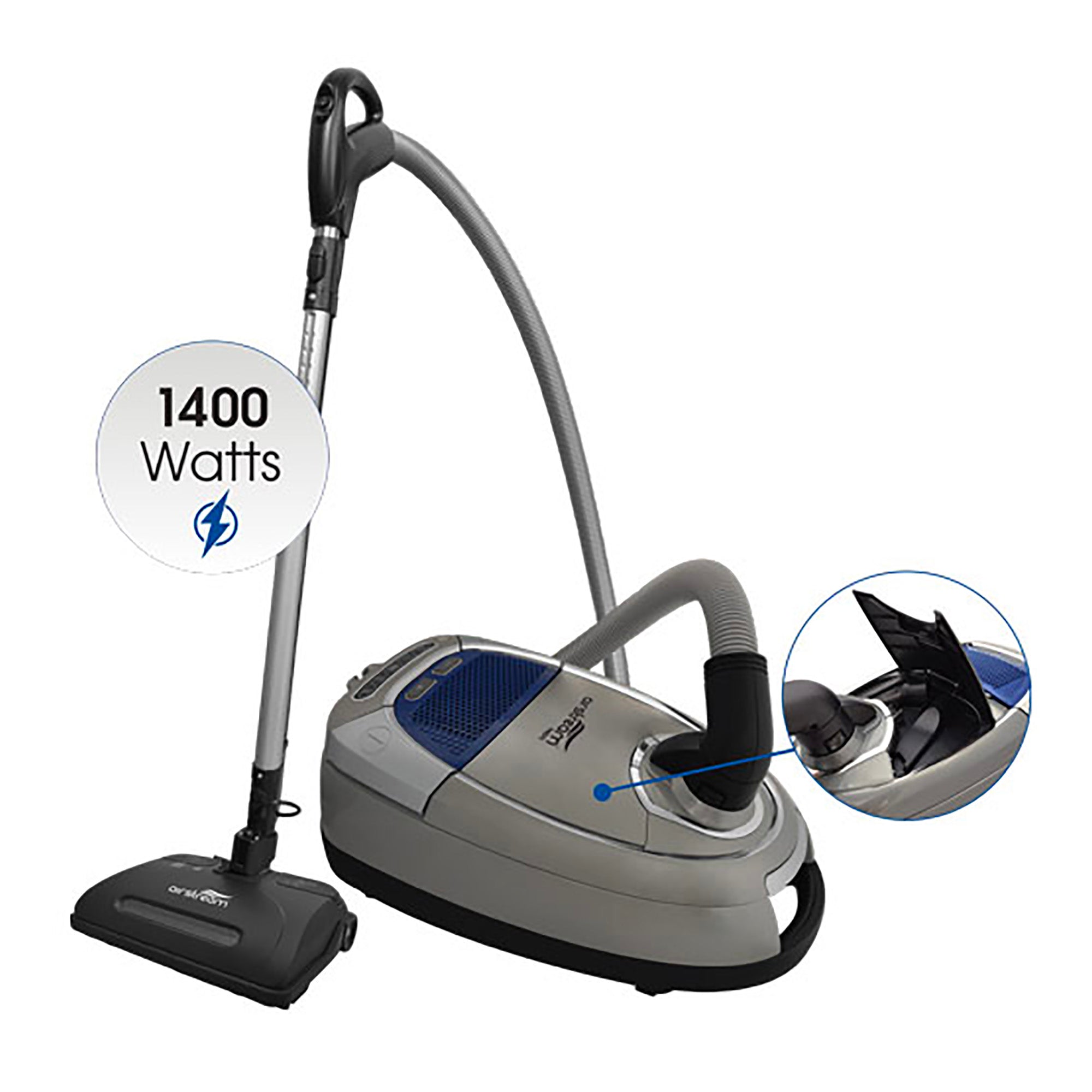 Air Stream AS300 Canister Vacuum with HEPA Filtration