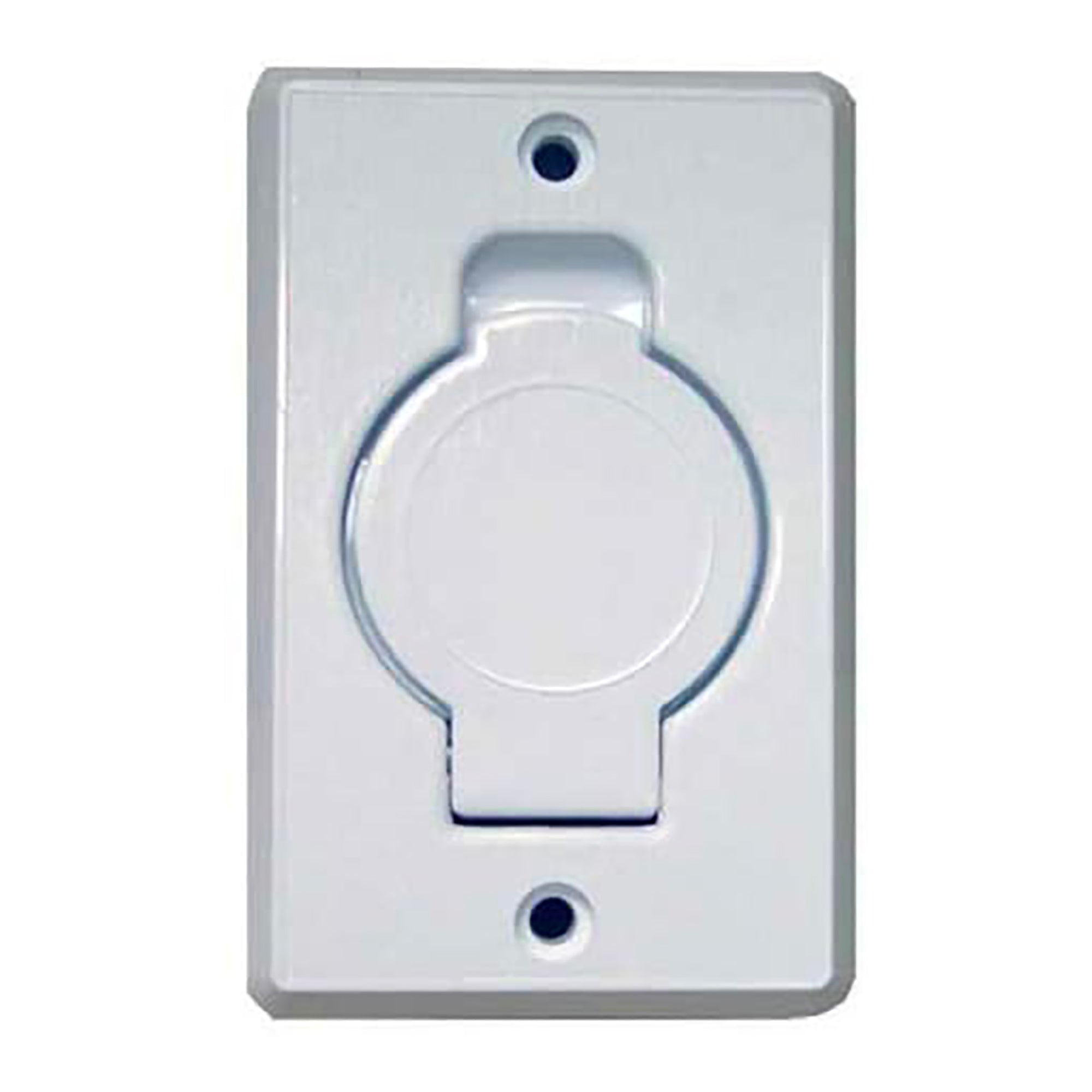 Central Vacuum Standard Valve - White