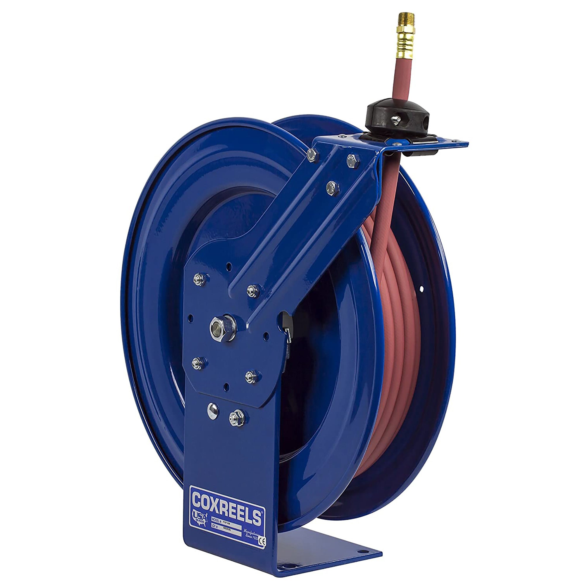 Coxreels P-LP-350 Retractable Air/Water Low Pressure Hose Reel | P Series | 300 PSI