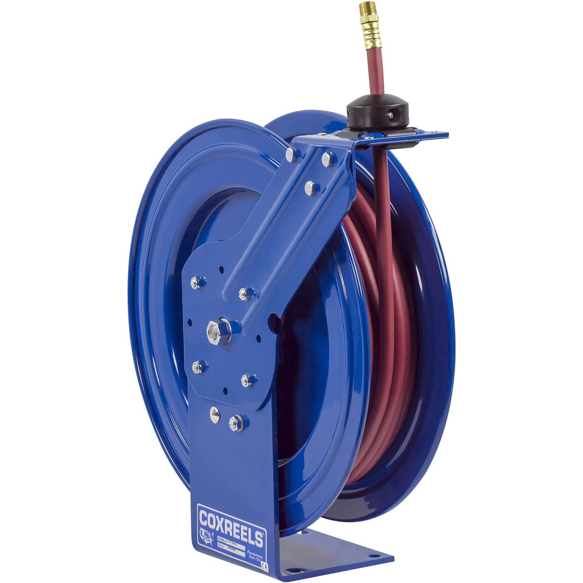 Coxreels P-LP-430-AL Spring Rewind Hose Reel for Air/Water