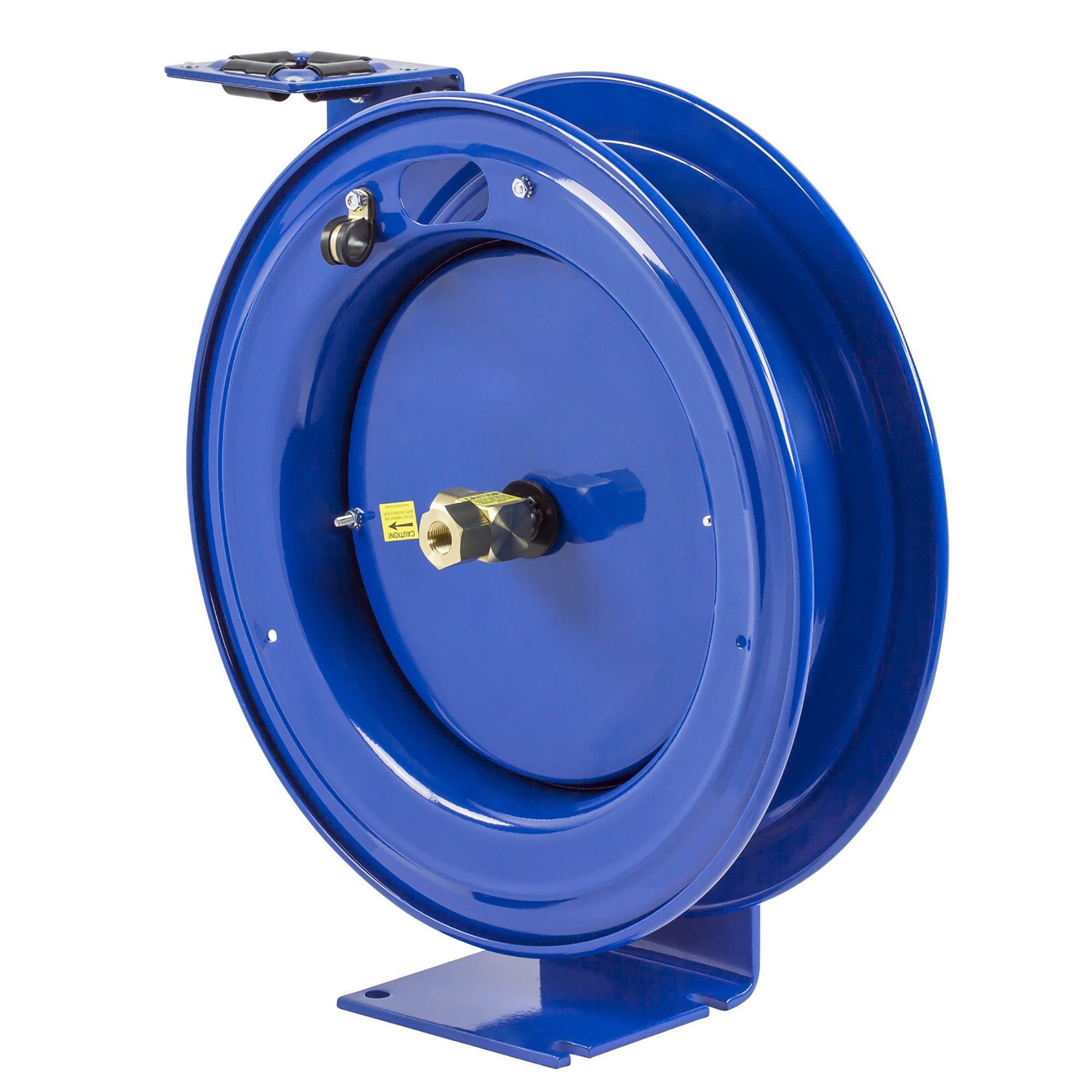 Coxreels P-LPL-125 Low Pressure Retractable Air/Water/Oil Hose Reel | 1/4 Inch  x 25' | 300 PSI