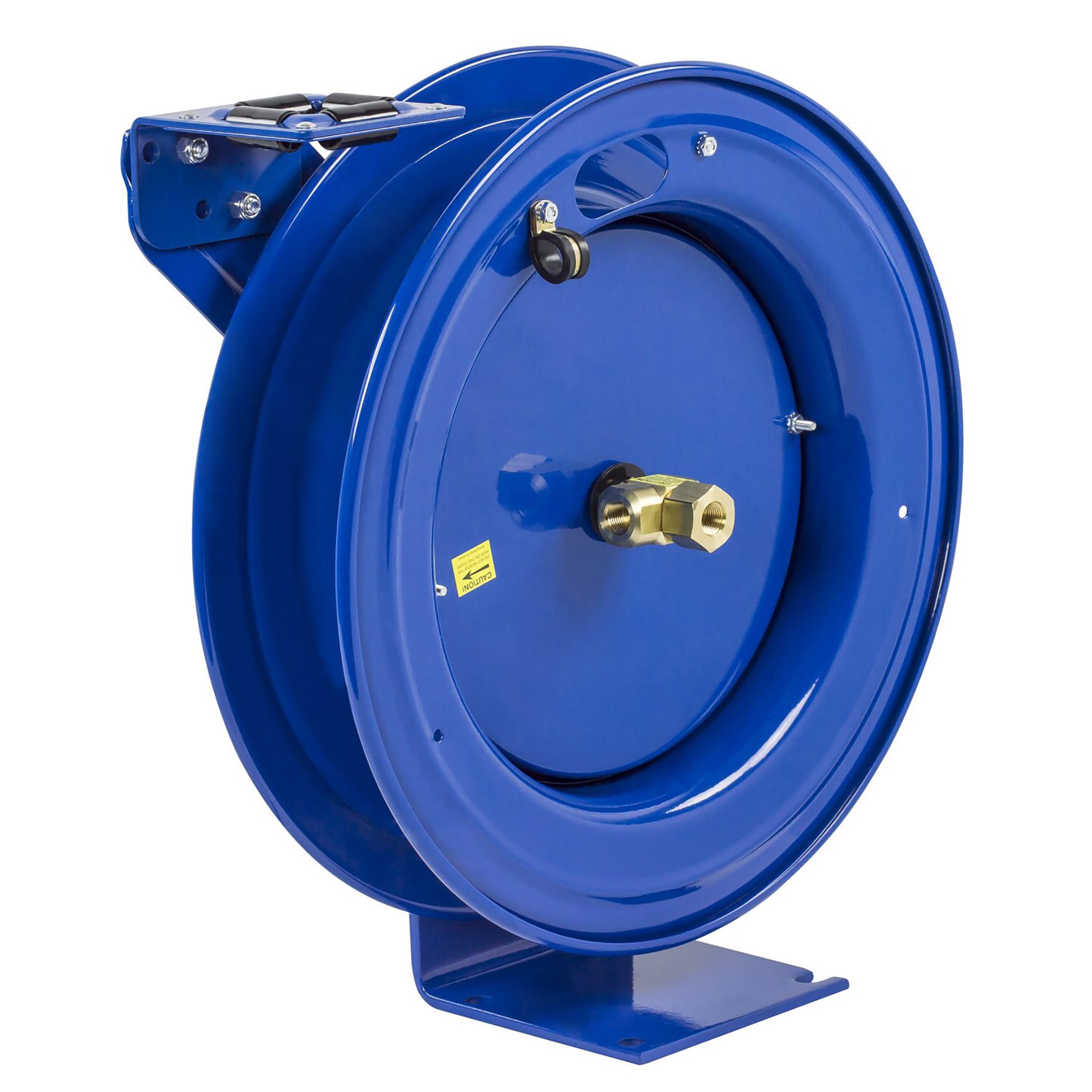 Coxreels P-LPL-125 Low Pressure Retractable Air/Water/Oil Hose Reel | 1/4 Inch  x 25' | 300 PSI