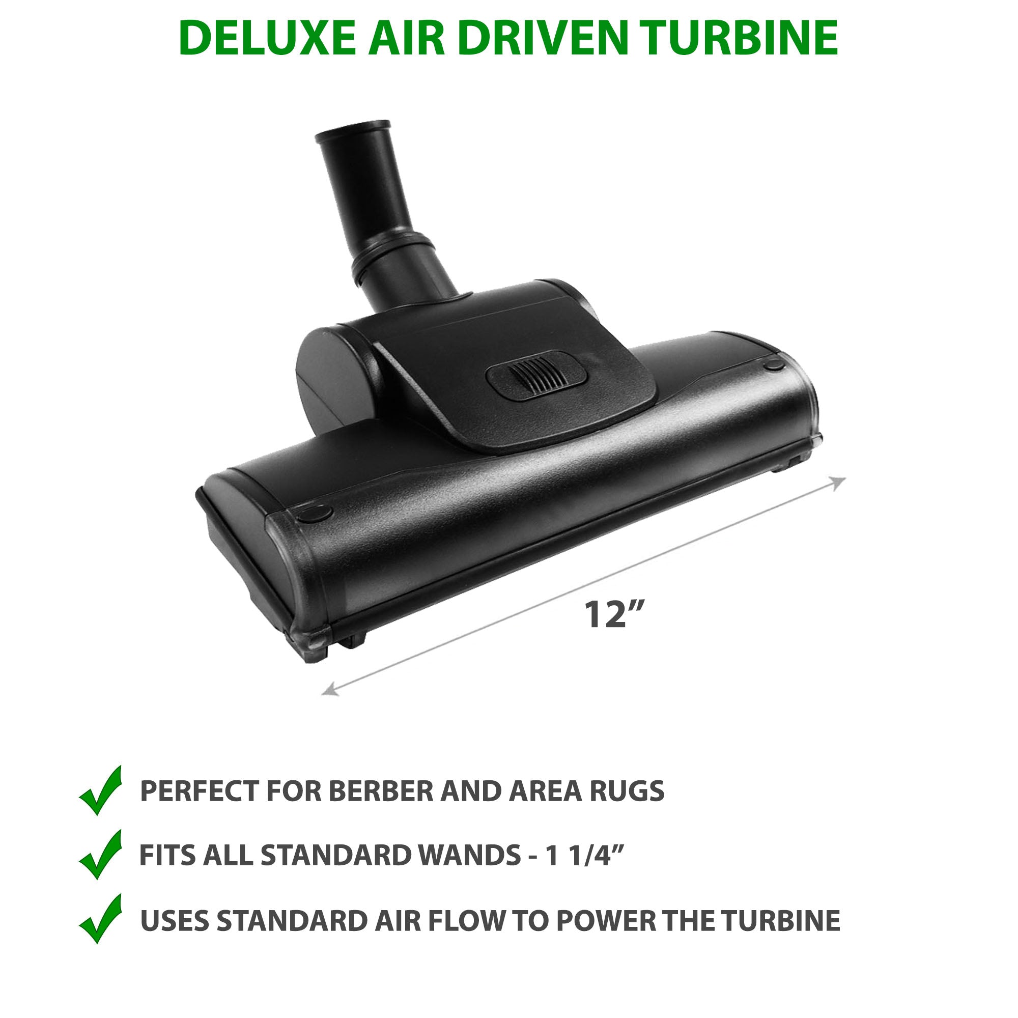 DrainVac S1008 Central Vacuum Cleaner | 800 Air Watts Motor | with Deluxe Air Package