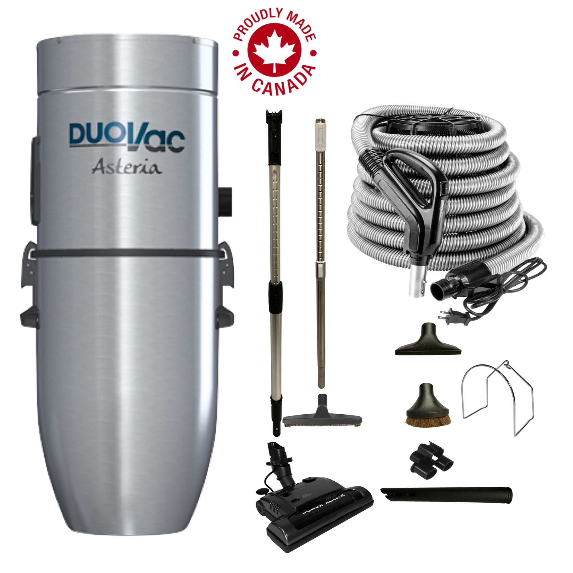 DuoVac Asteria Central Vacuum with Standard Electric Package
