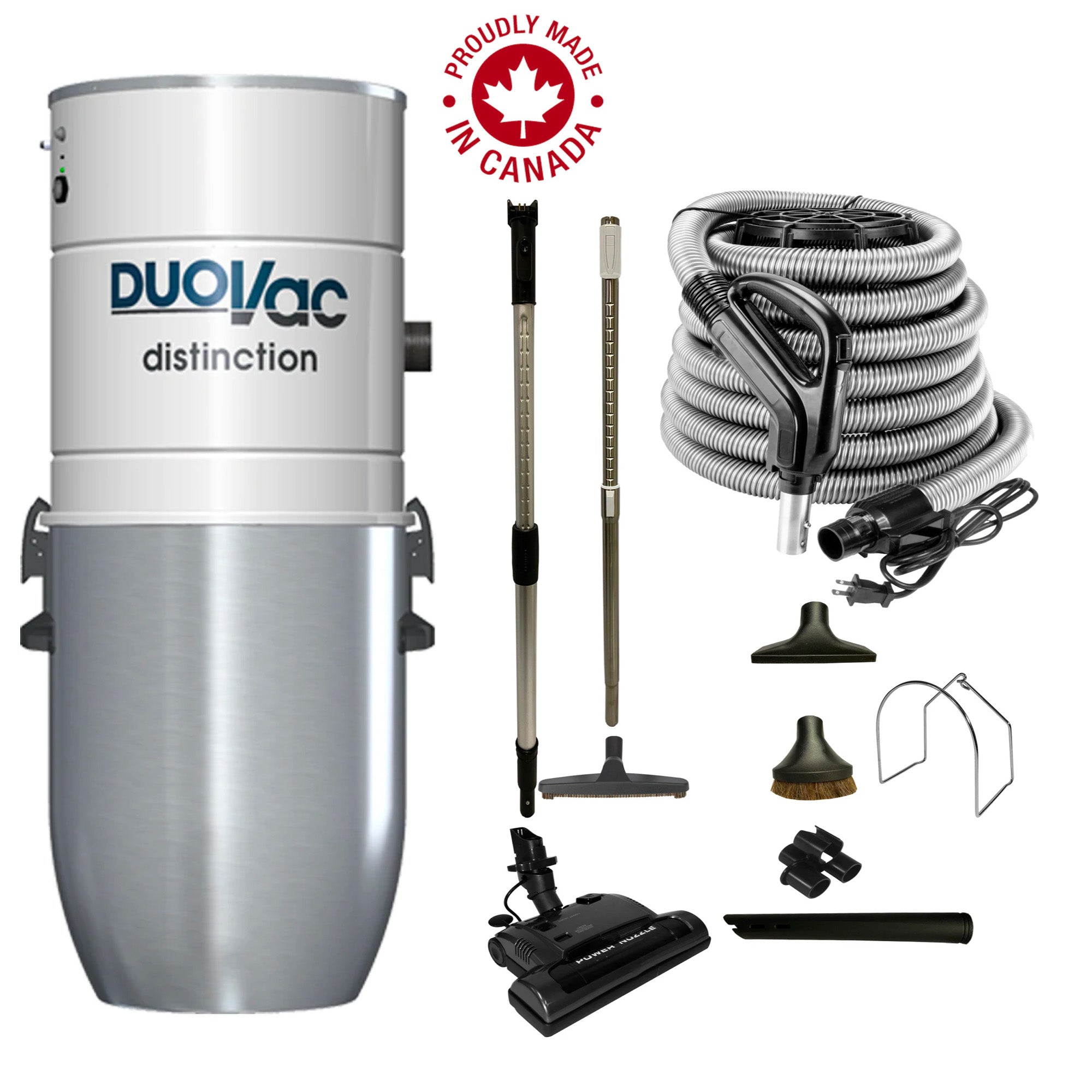 DuoVac Distinction Central Vacuum with Standard Electric Package