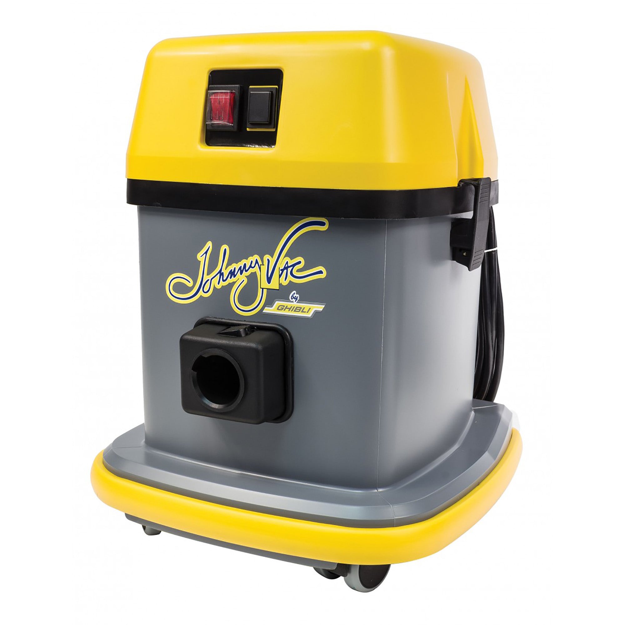 Johnny Vac JV5 Commercial Canister Vacuum with Swivel Castors