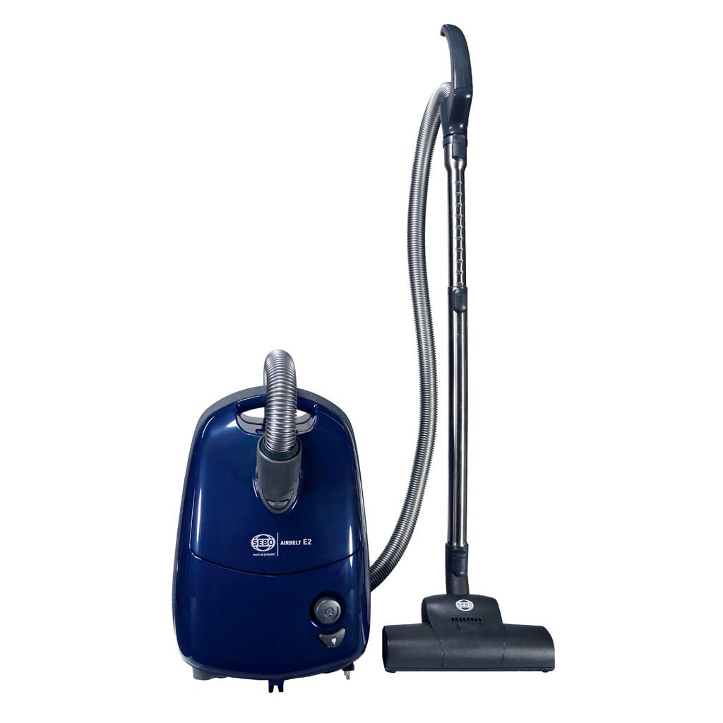 SEBO Airbelt E2 Canister Vacuum - Navy Blue