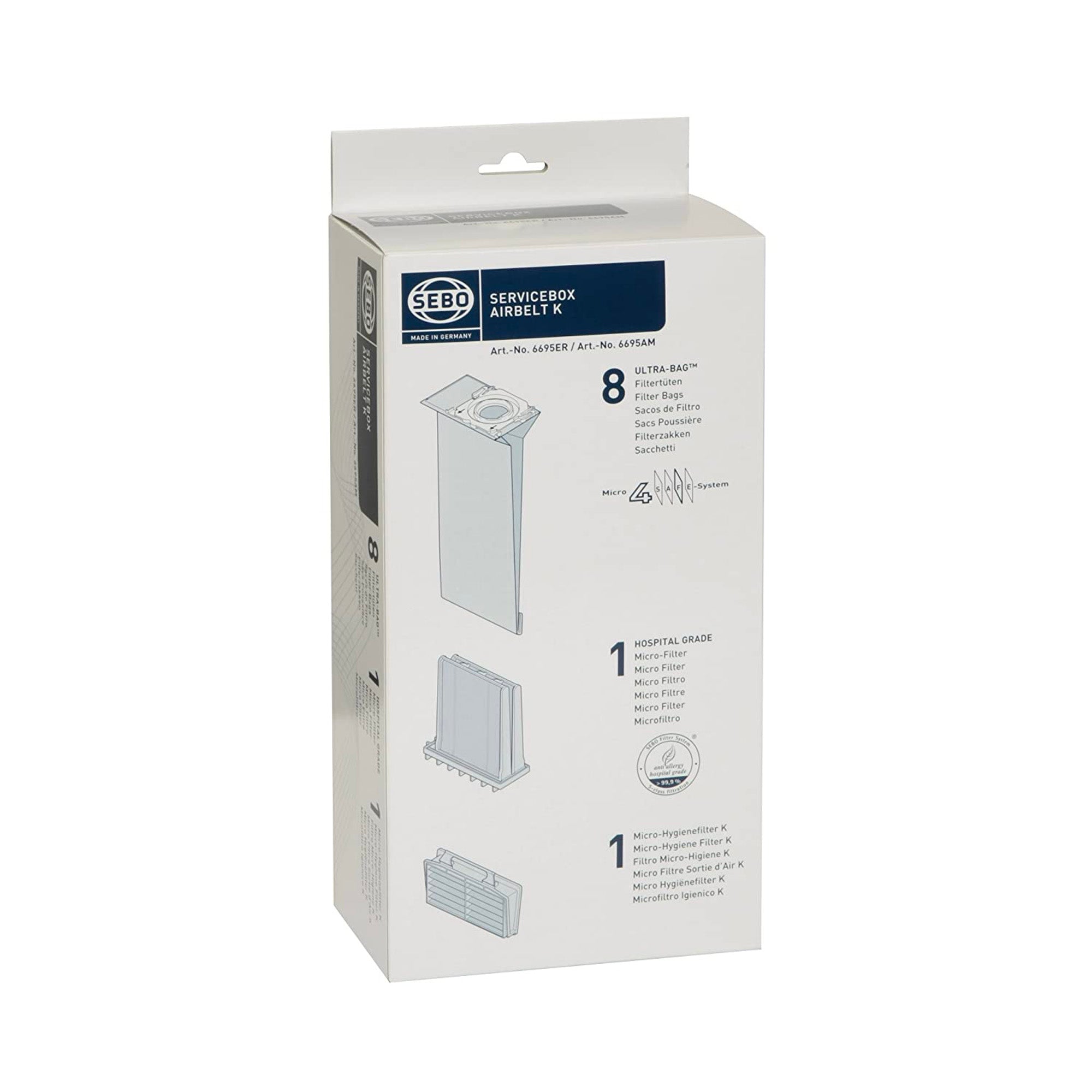 SEBO K-Series Vacuum Bags