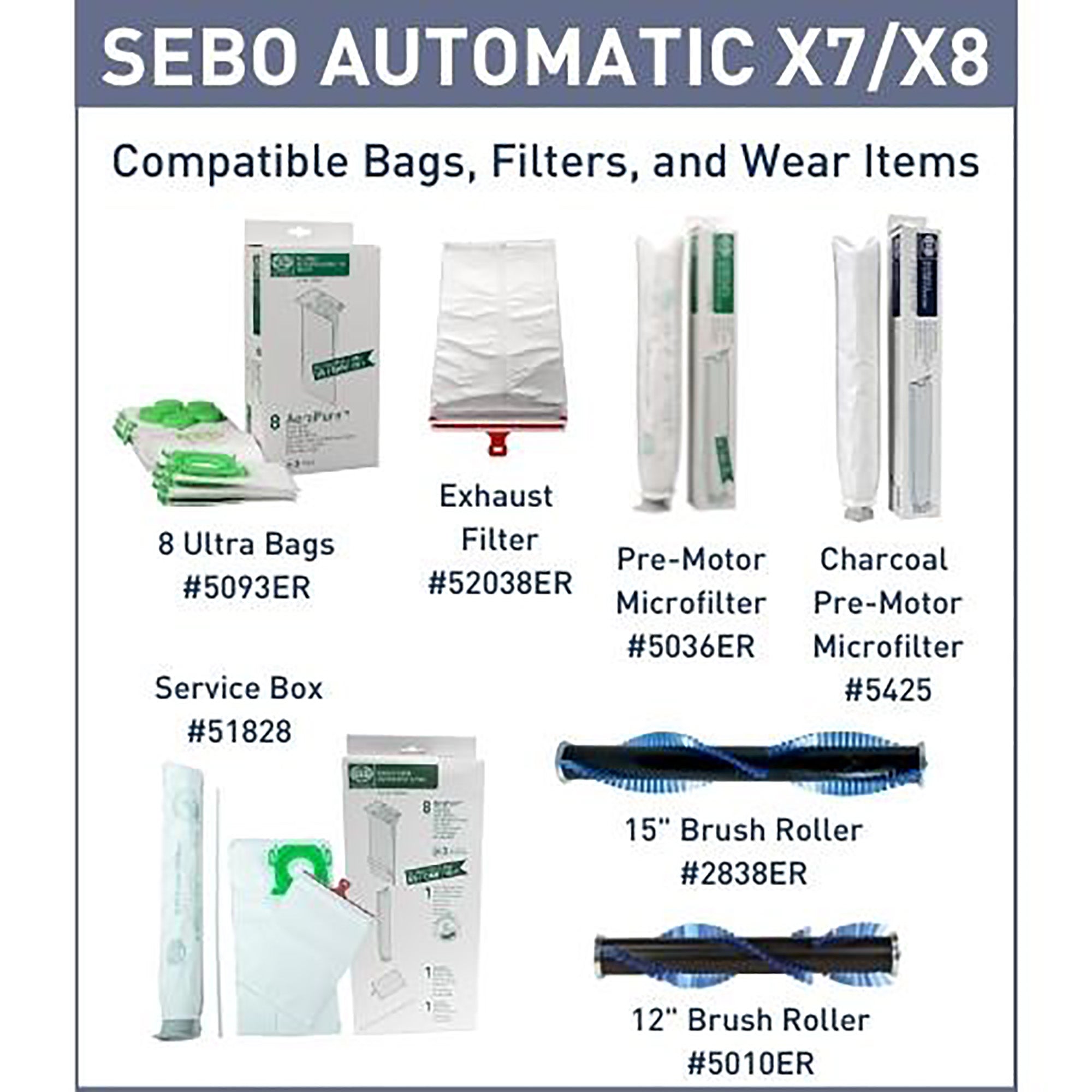 SEBO Automatic X7 Premium Upright Vacuum