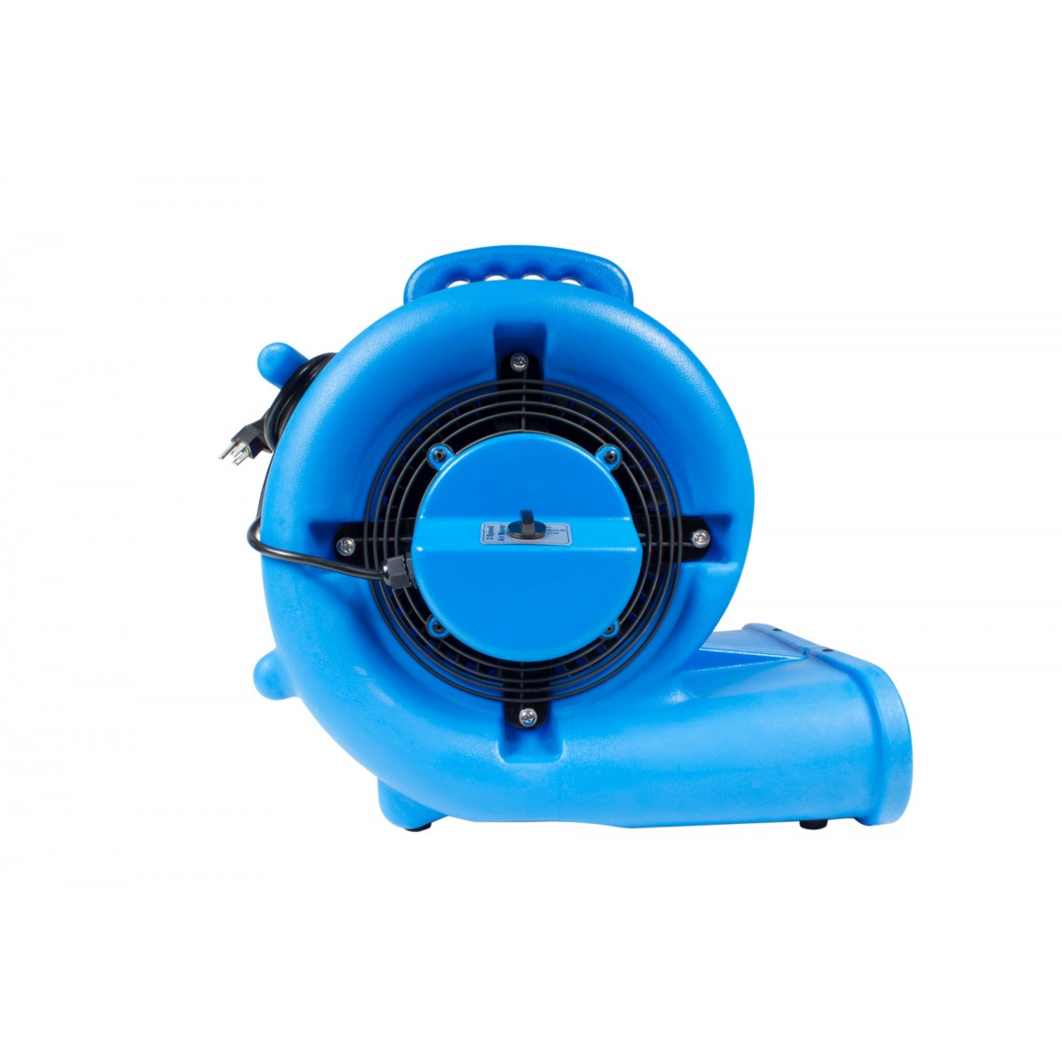Blower - 1/2 HP - 3 Speeds - 2500 CFM - Side View