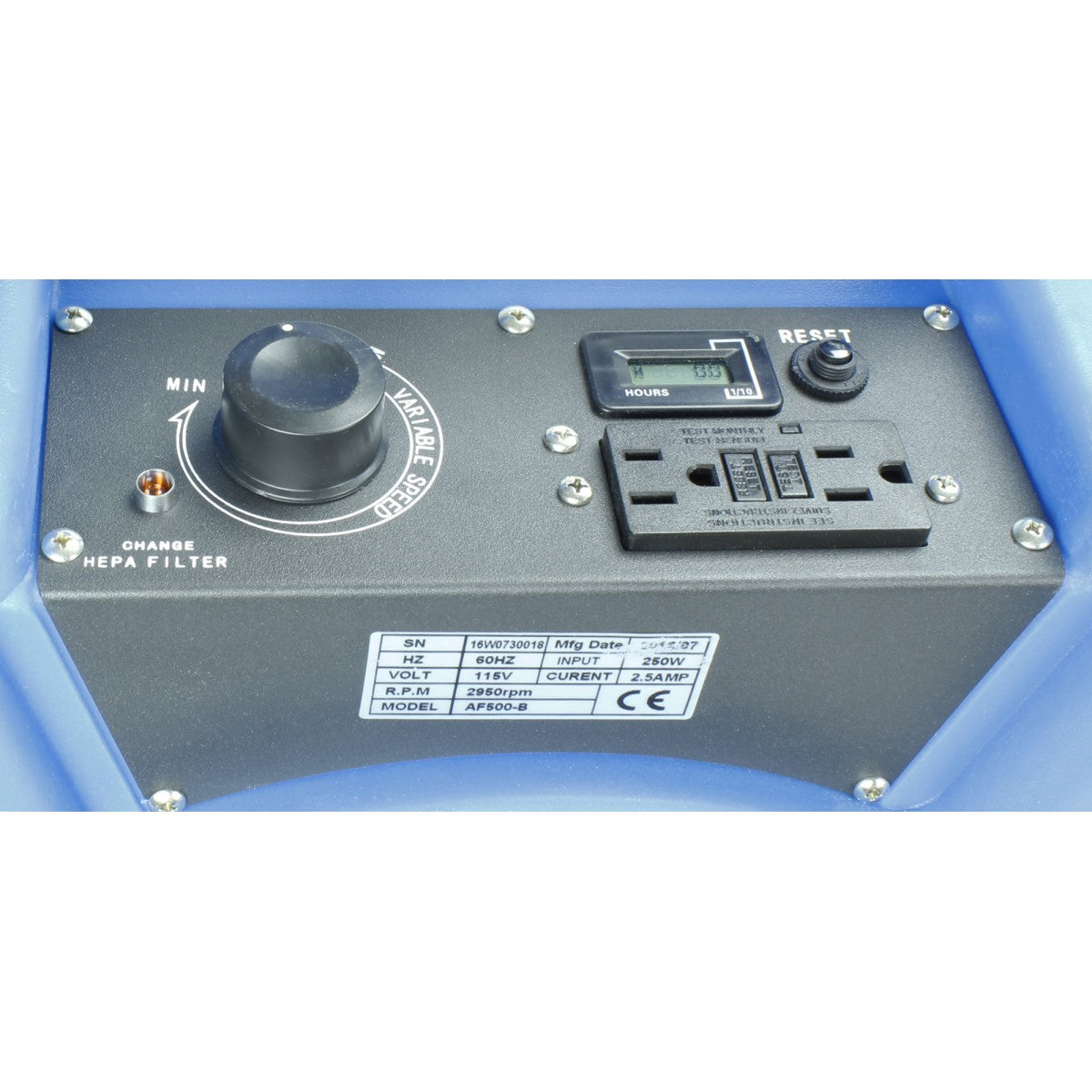 Industrial Air Purifier HEPA JVAC