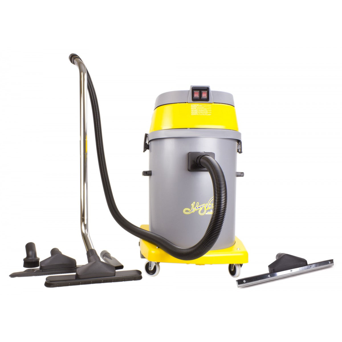 JV58 - Wet & Dry Commercial Vacuum - 15 Gal. 2 Motors - Johnny Vac