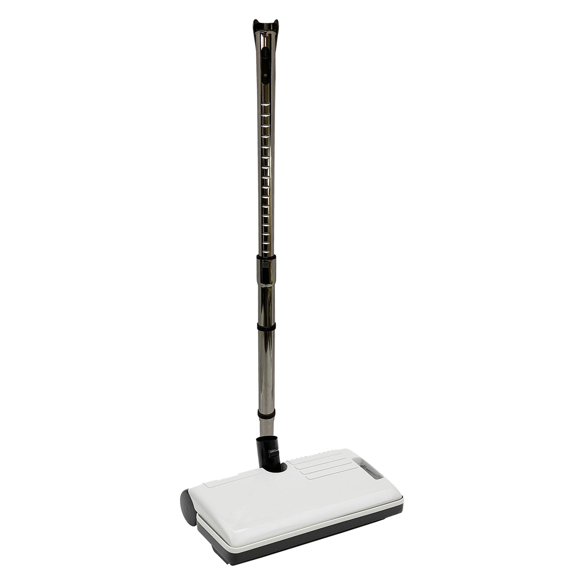 Sweep N' Groom Rugmaster Central Vacuum Electric Power Head Nozzle with Metal Roller and Wand - White