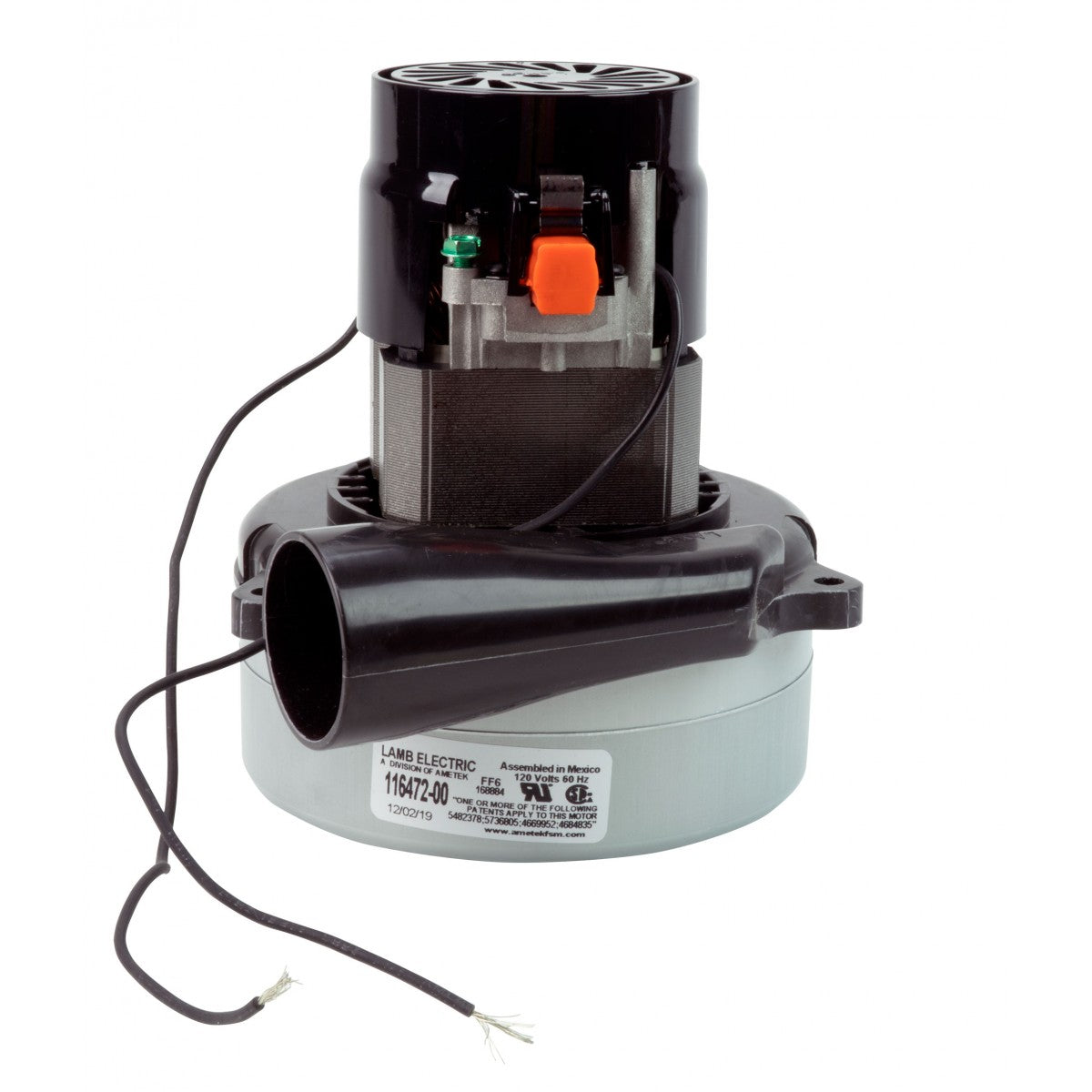 Ametek Tangential Vacuum Motor - 11 AMP