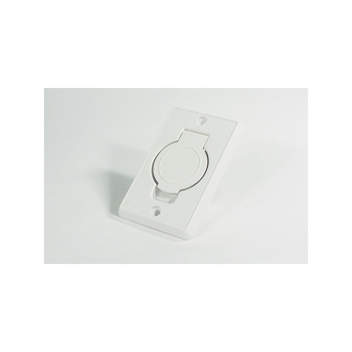 Central Vacuum Installation Inlet Valve - White