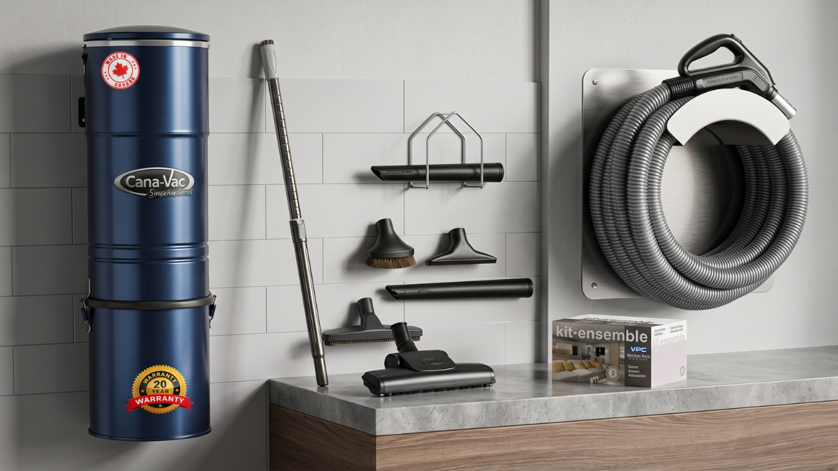 Canavac Central Vacuum Cleaner