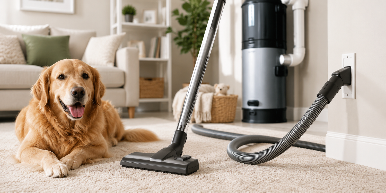 Central Vacuum for Pet Owners