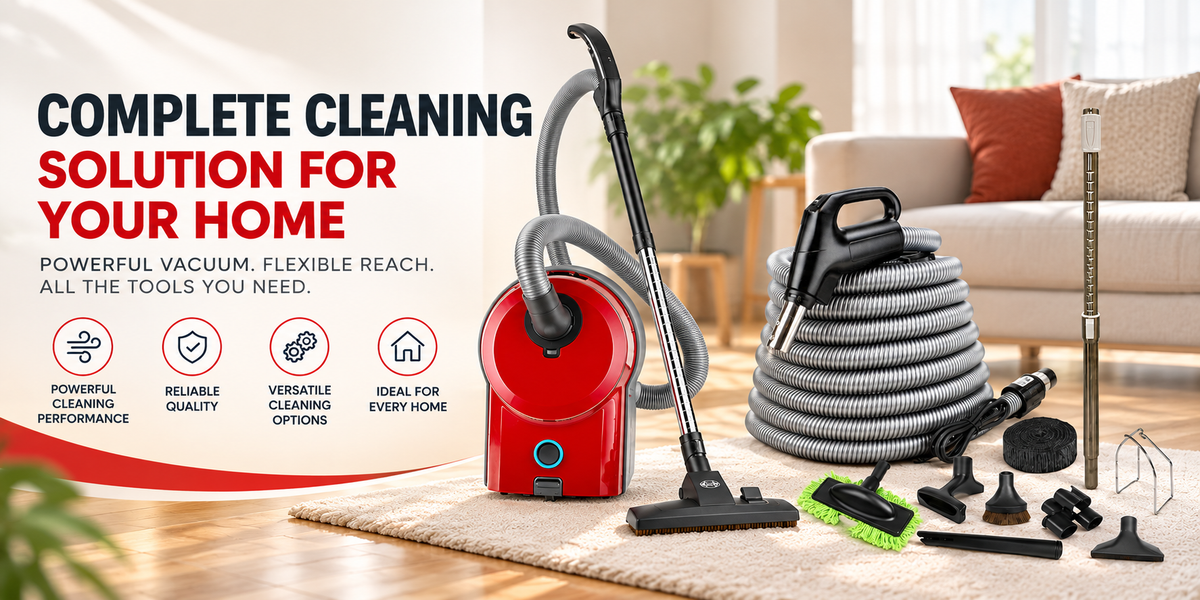 Central Vacuum Cleaner Brands and Accessories