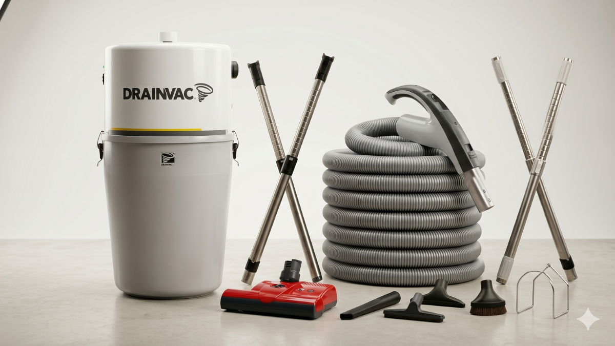 DrainVac Central Vacuum System