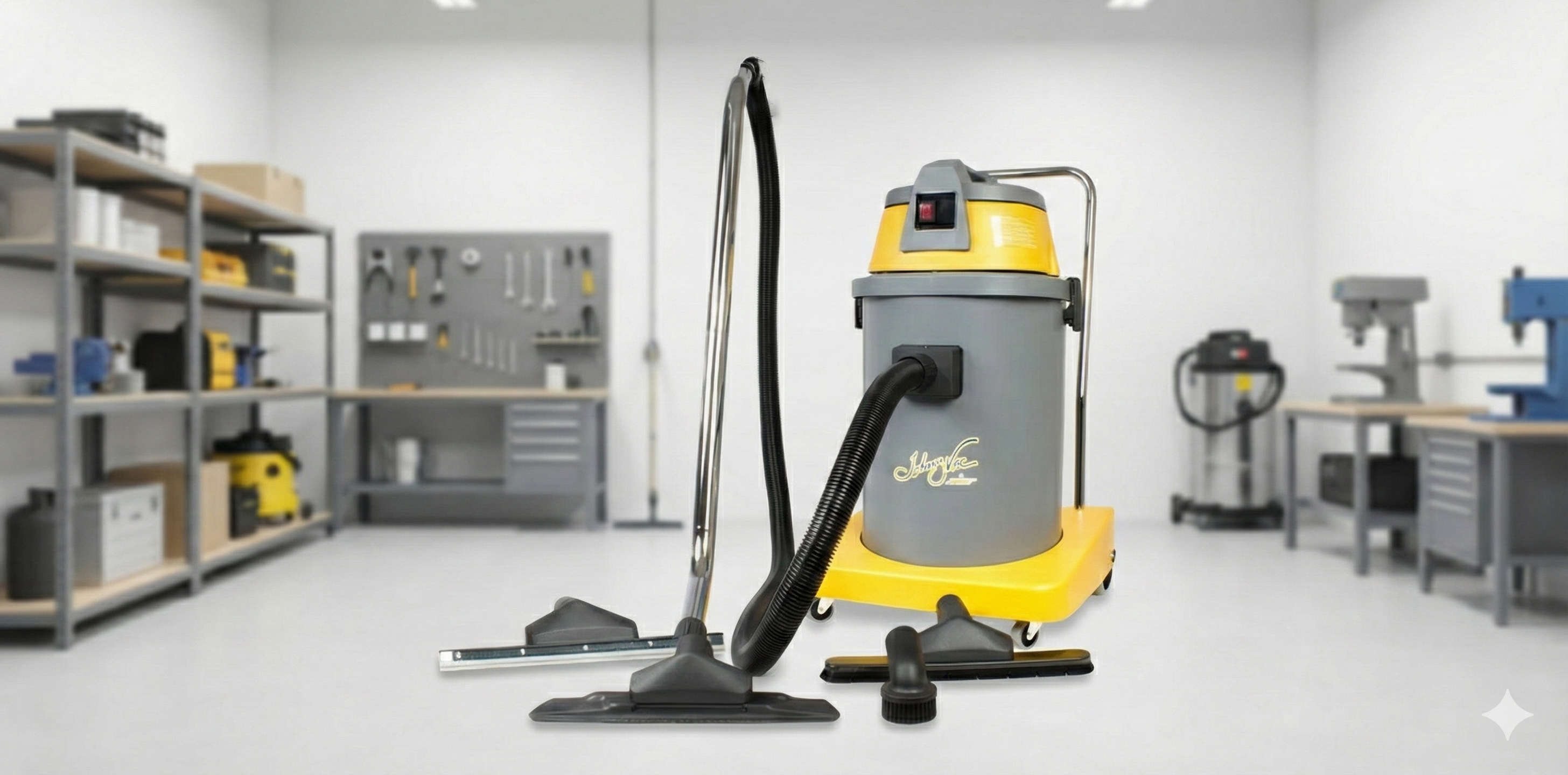  Johnny Vac Canister Wet and Dry Vacuum Cleaner 