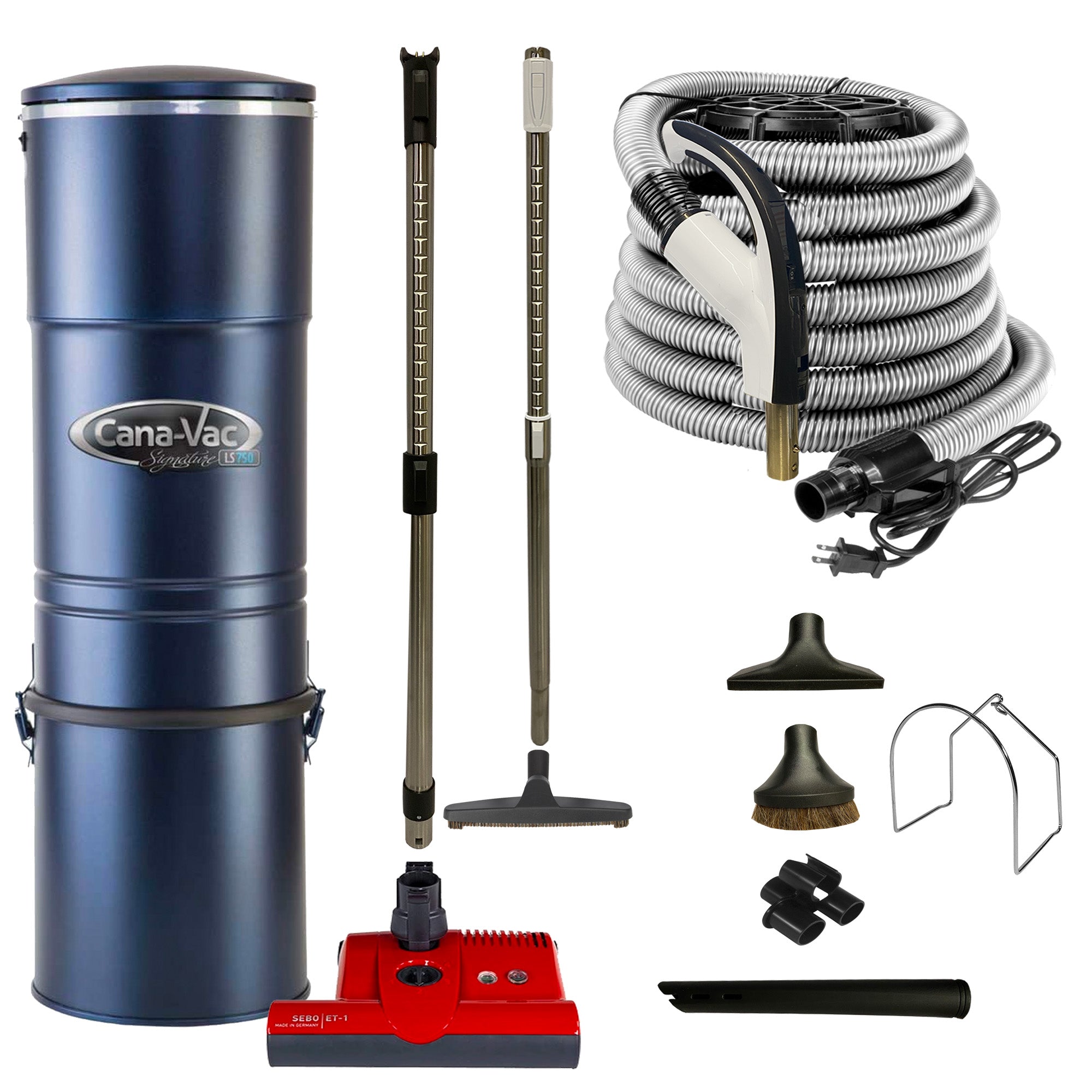 thumbnail image 2 of Complete 3-Valve Central Vacuum Installation Kit – Includes 48 Ft Of Pipe & Fittings 2 of 5