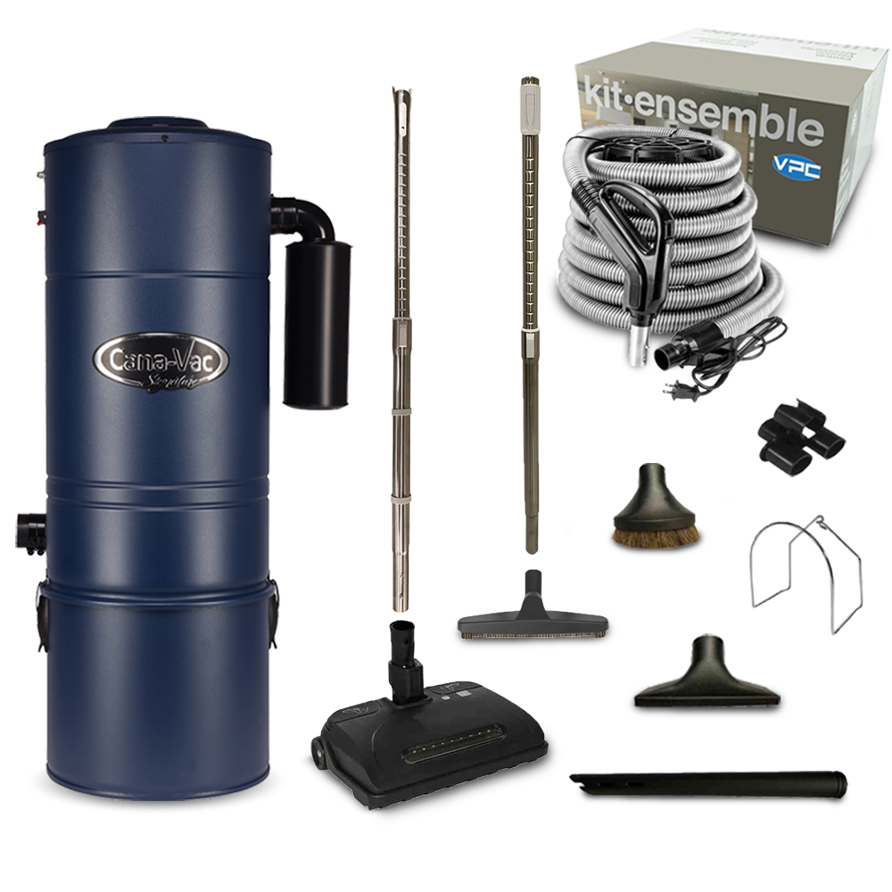 CanaVac ACAN790A Central Vacuum with Ultra Electric Package