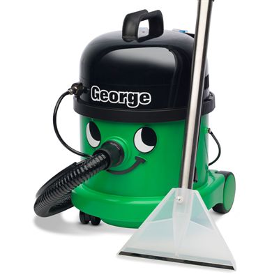 Numatic George GVE370 Canister Vacuum Extractor - Front View