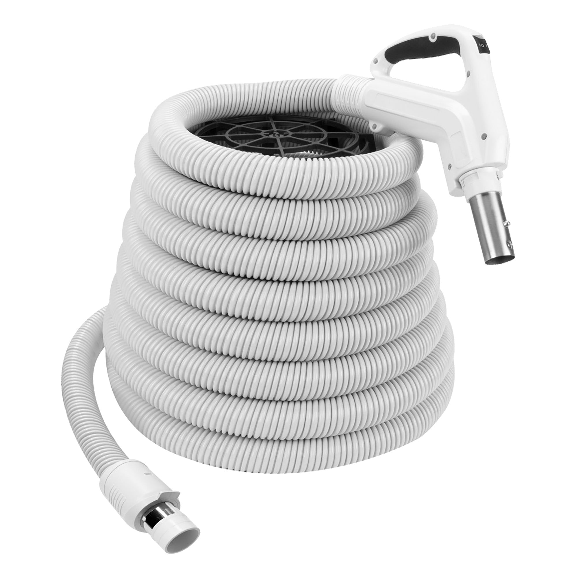 Central Vacuum Cleaner Air Hose - White