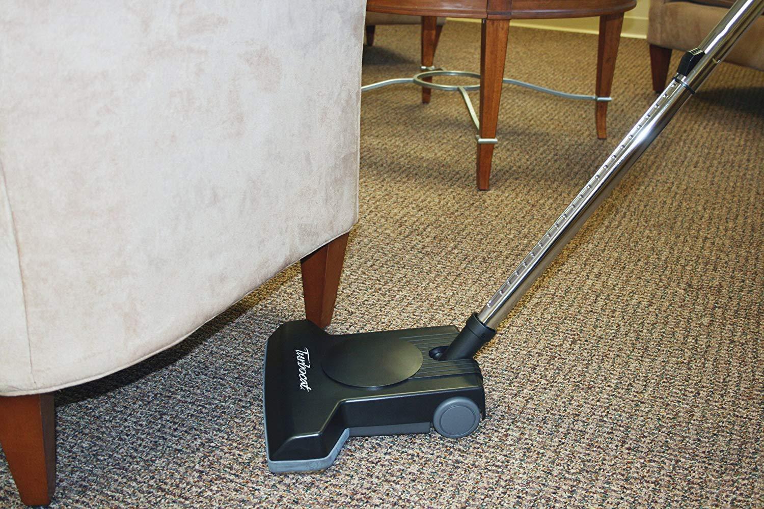 Central Vacuum TurboCat Air Driven Turbine Powerhead Brush Attachment - Cleans all floor types