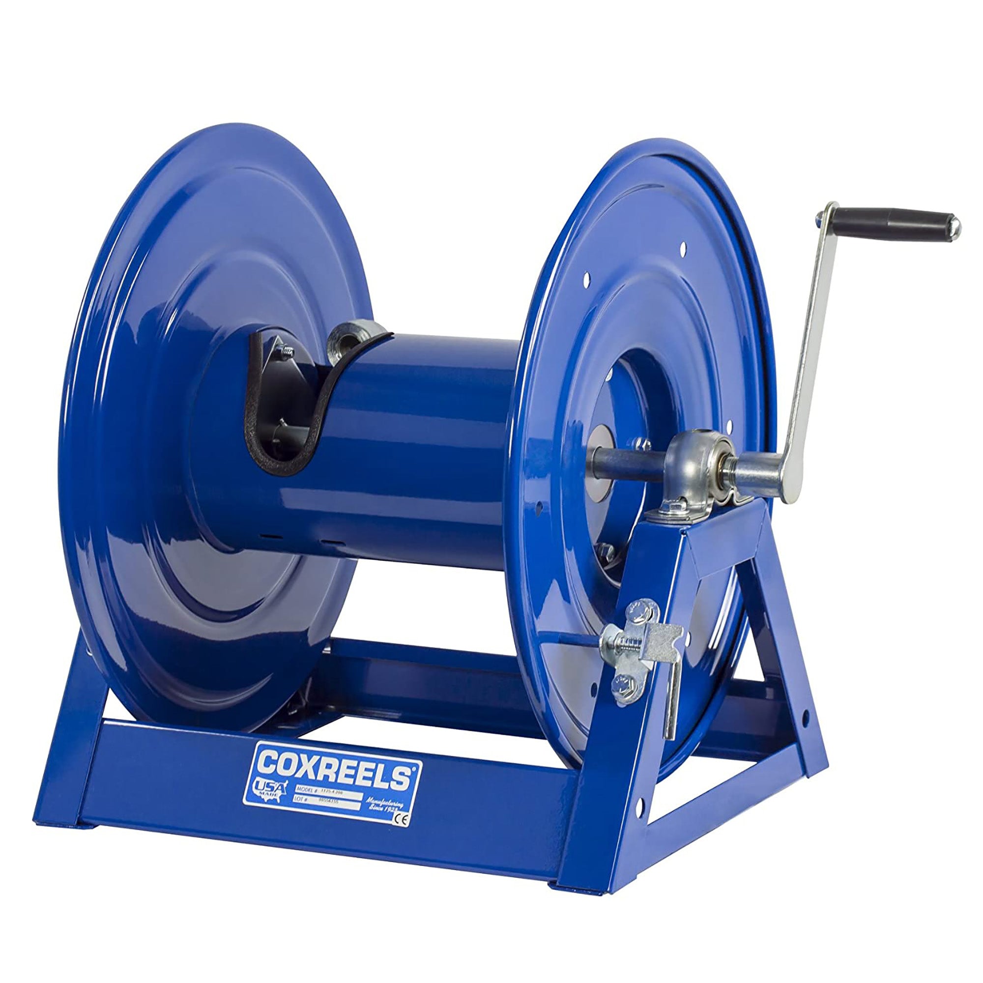 Coxreels 1125-4-100 Hand Crank Steel Hose Reel, 1125 Series