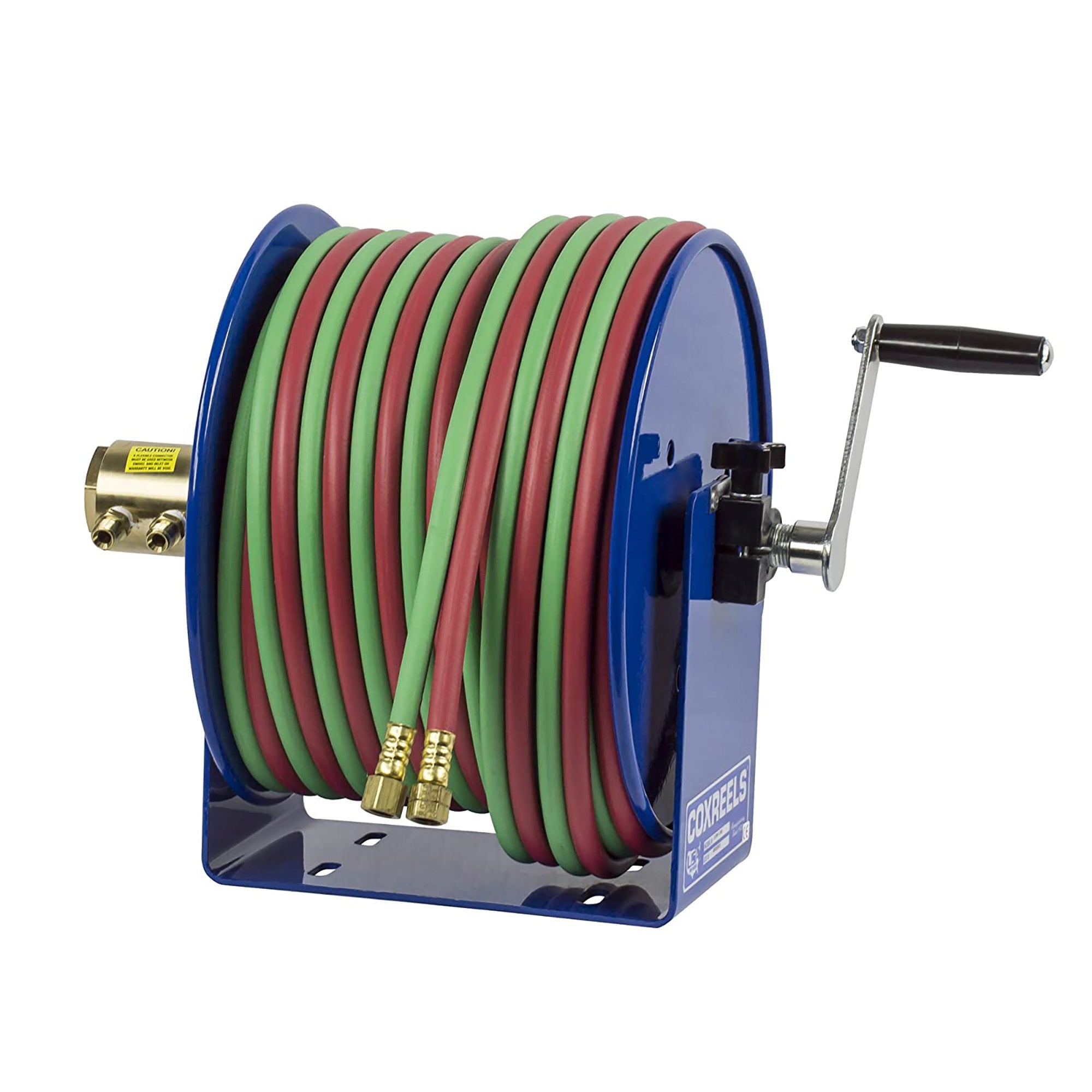 Coxreels 112W-1-100 Hand Crank Steel Welding Hose Reel