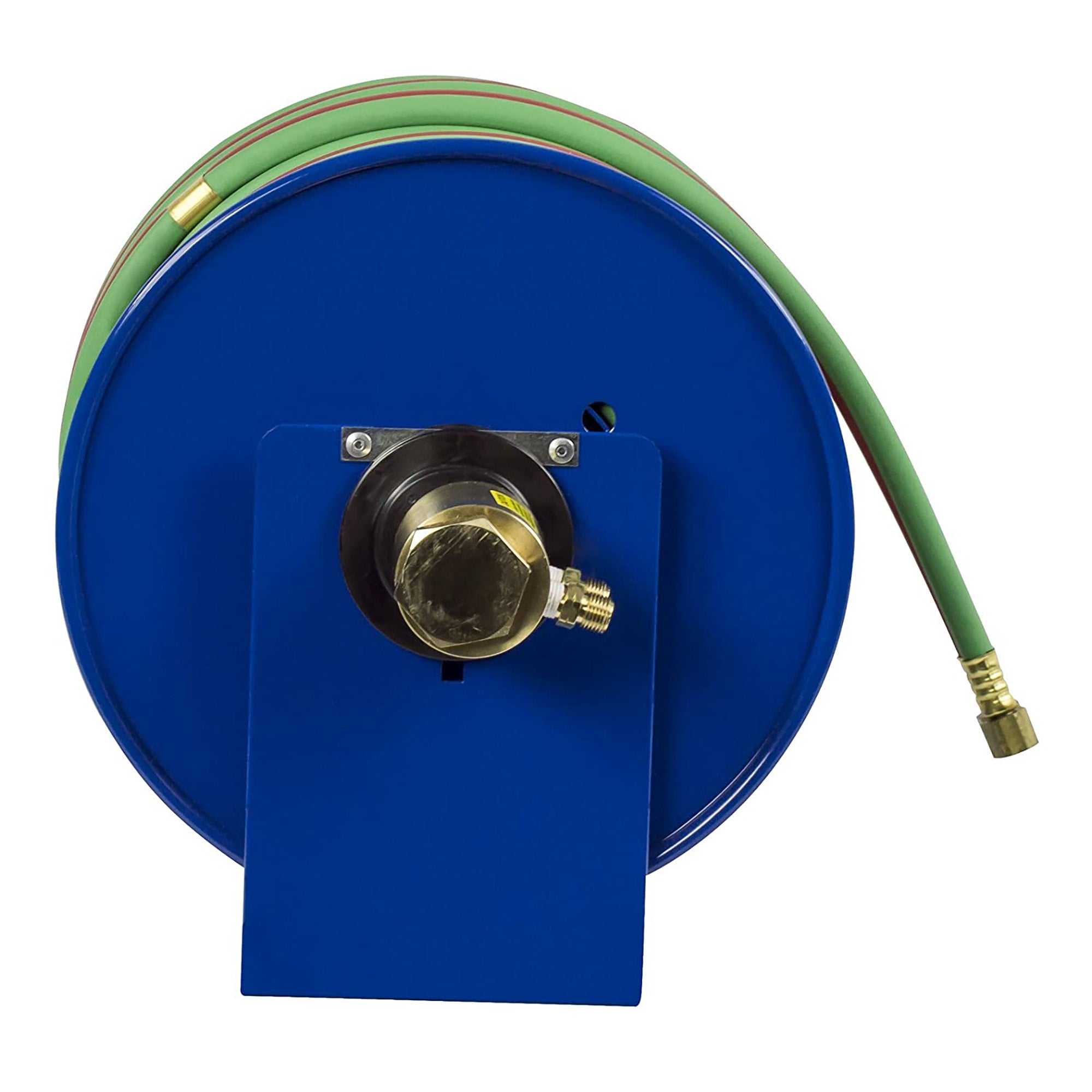 Coxreels 112W-1-100 Hand Crank Steel Welding Hose Reel | 1/4" x 100' | 200 PSI