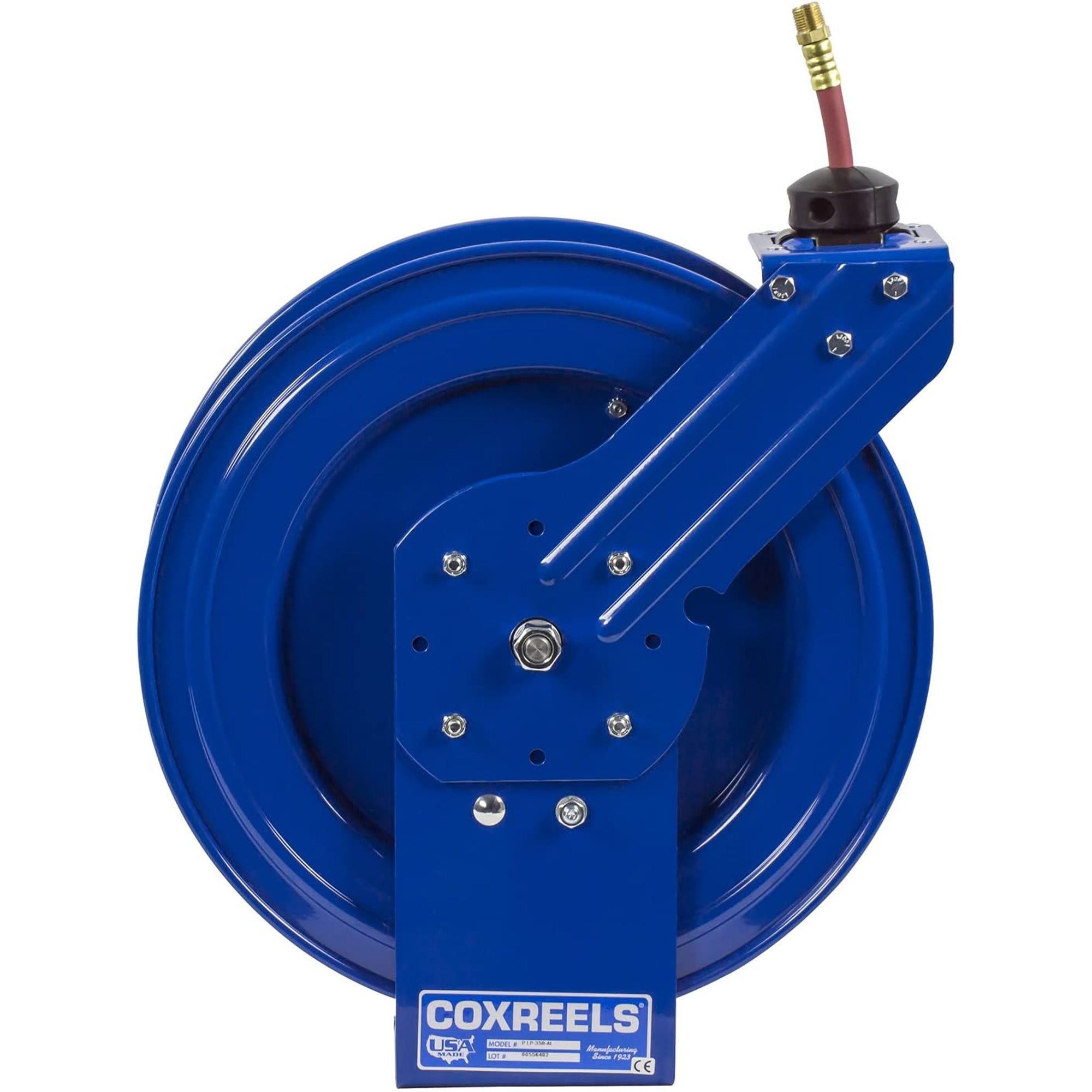 Coxreels P-LP-430-AL Spring Rewind Hose Reel for Air/Water | 300 PSI