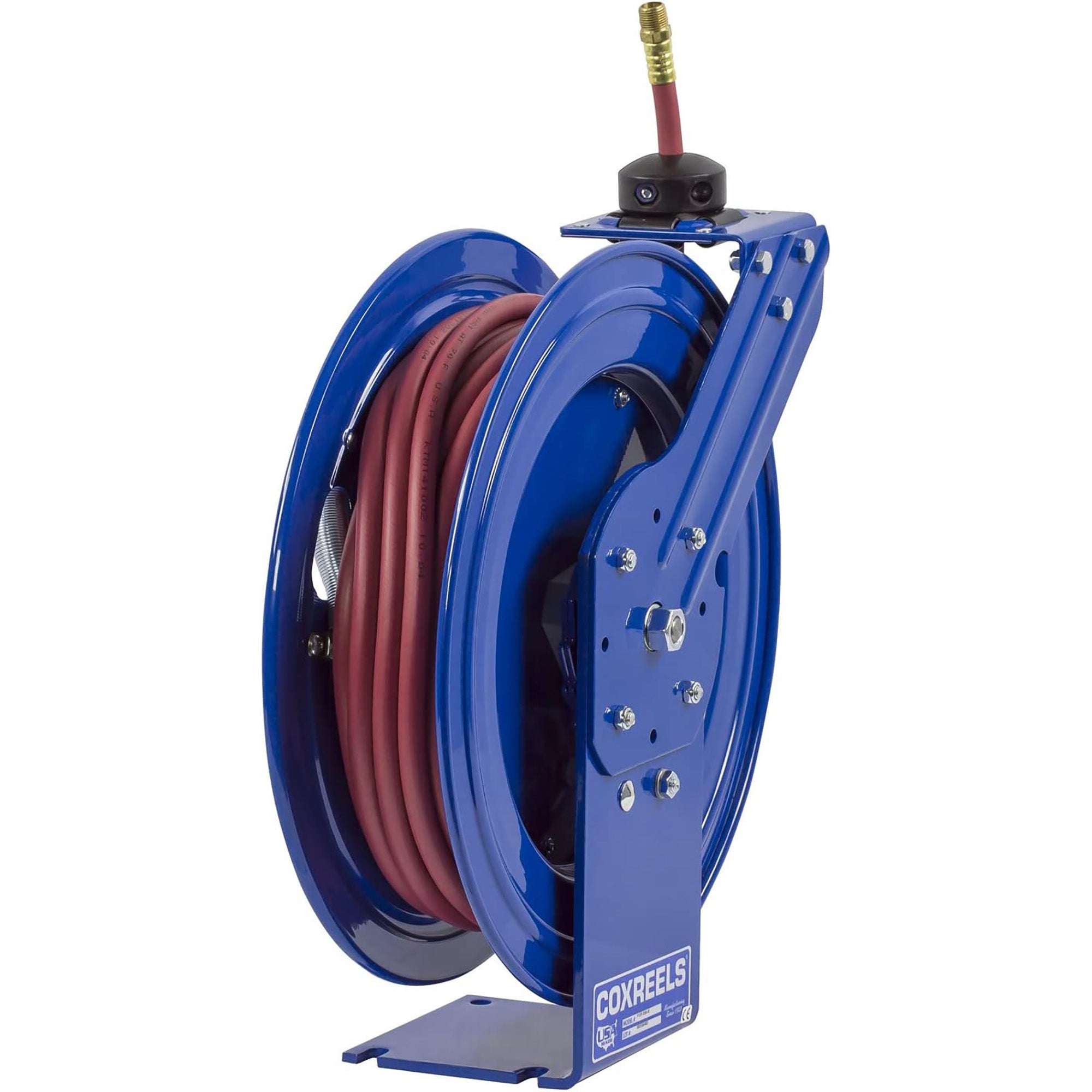 Coxreels P-LP-430-AL Spring Rewind Hose Reel for Air/Water | 300 PSI