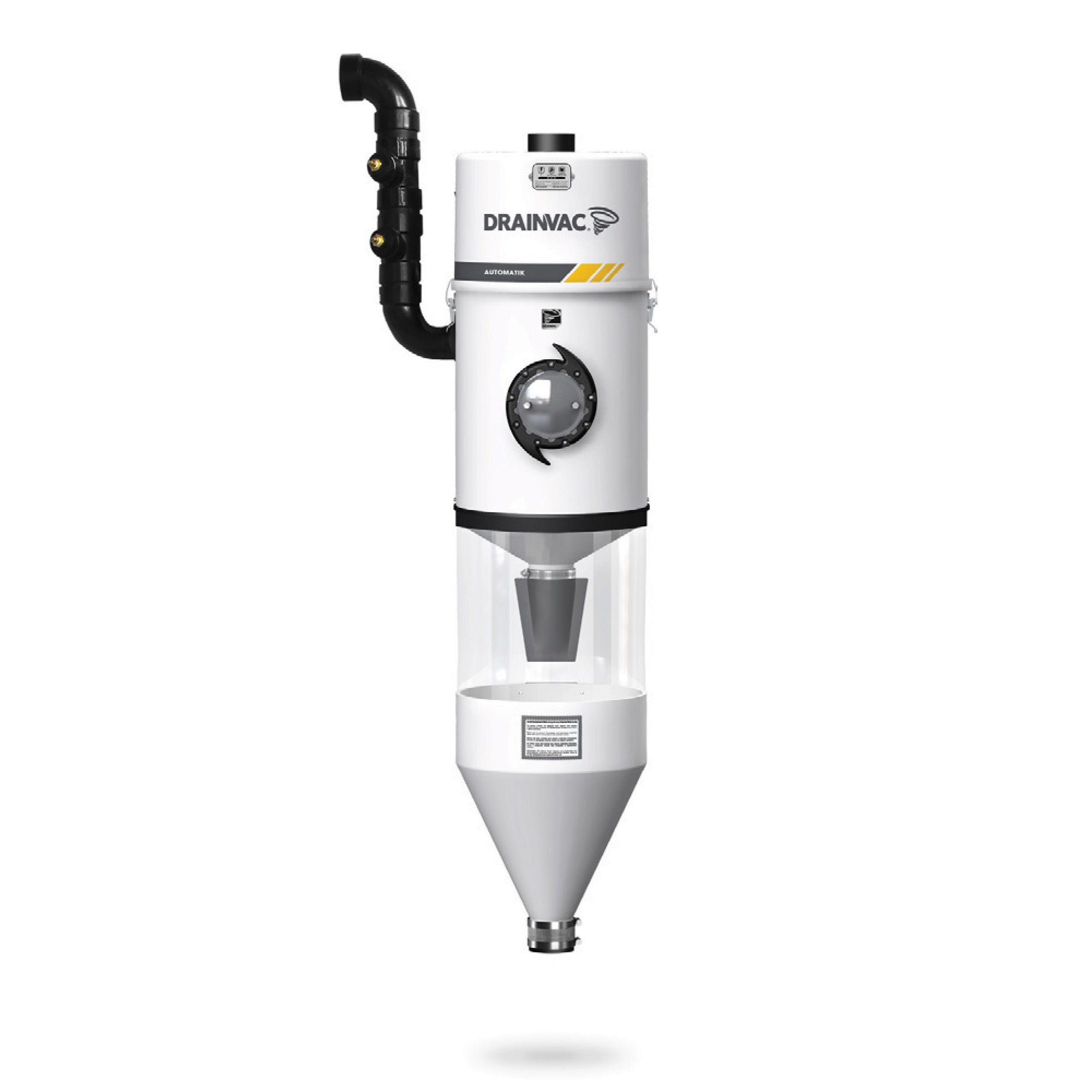 DrainVac SEPAAUTO-4 Automatik Commercial Wet/Dry Central Vacuum with Self-Flushing Separator and REGEN11HP Motor