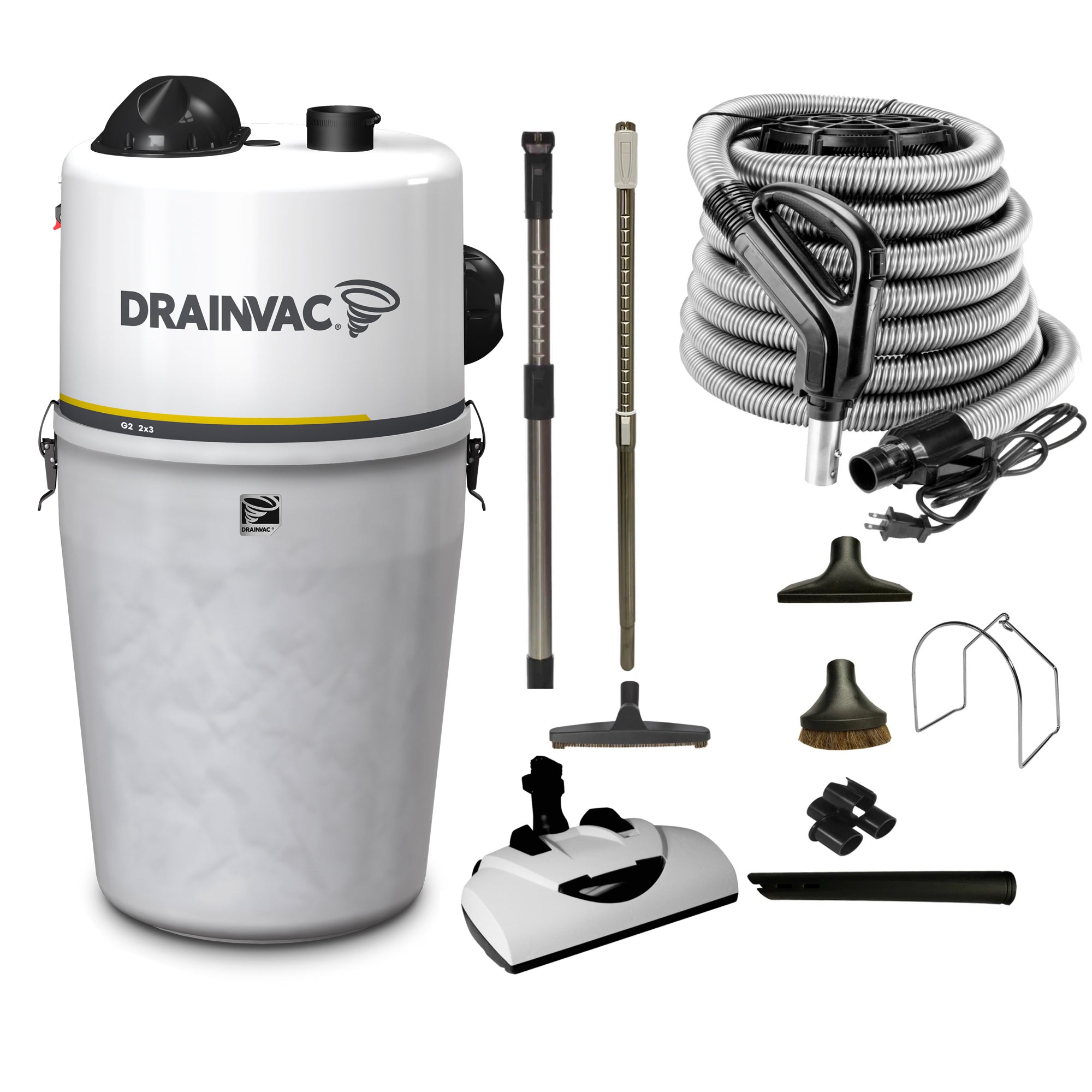 DrainVac Generation 2 Central Vacuum with Basic Electric Package