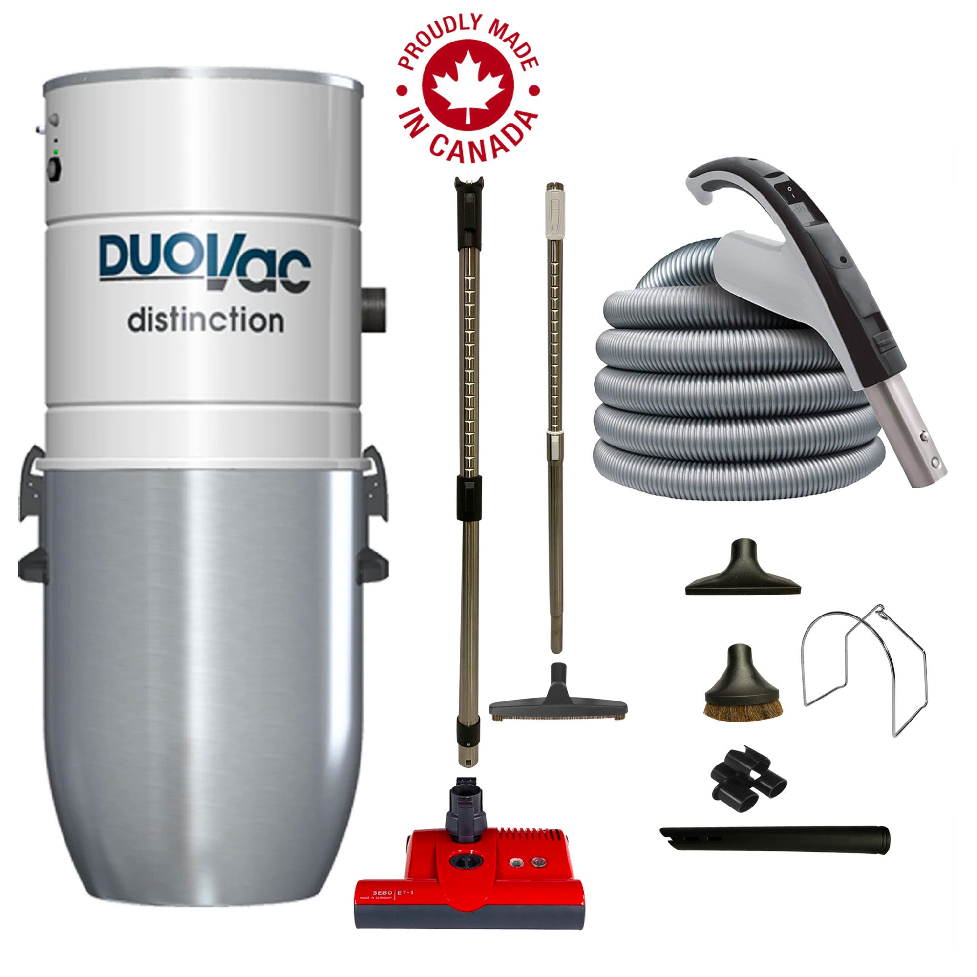 DuoVac Distinction Central Vacuum with Premium Electric Package